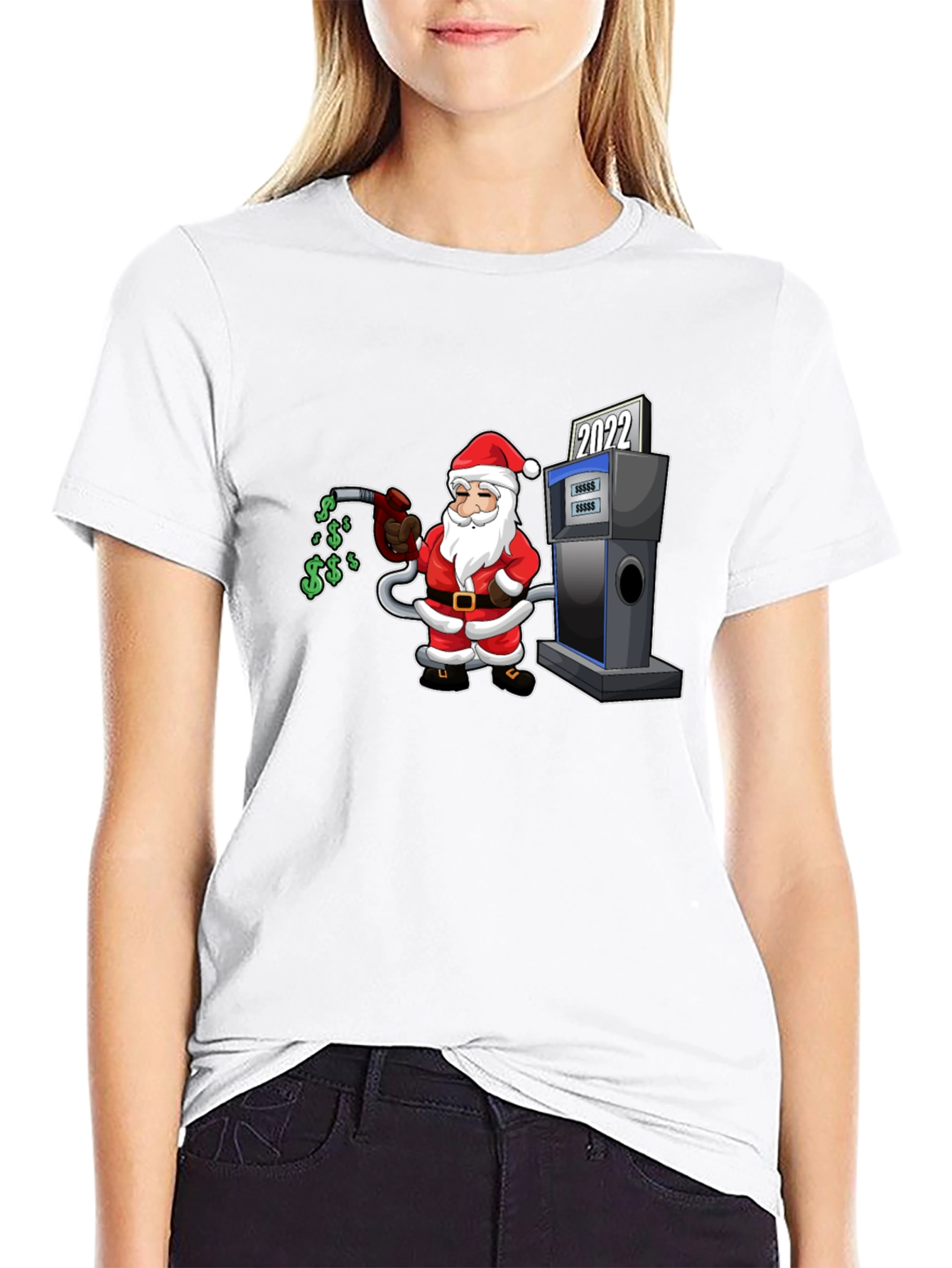 Santa Filling Up 2022 T-Shirt
