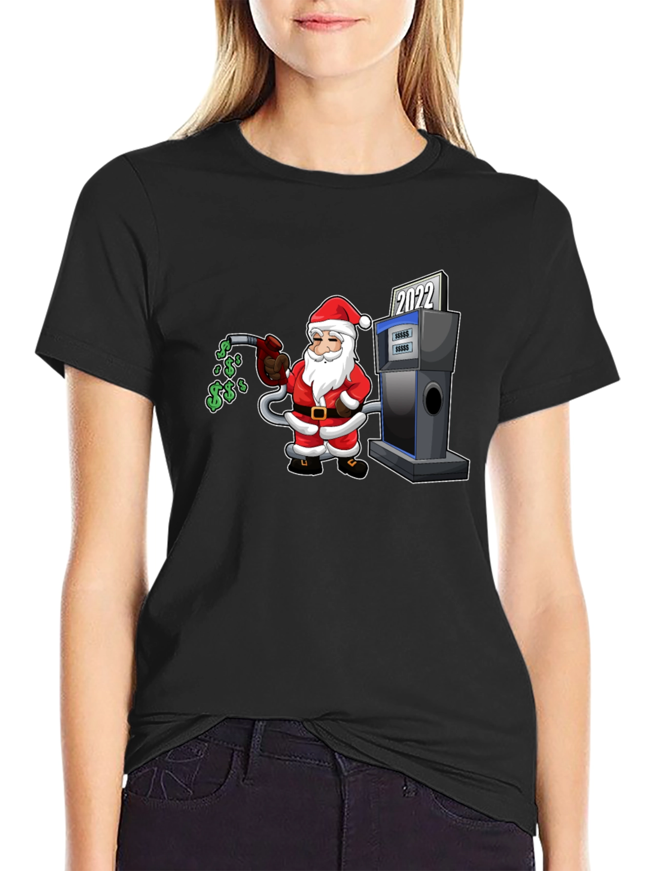 Santa Filling Up 2022 T-Shirt