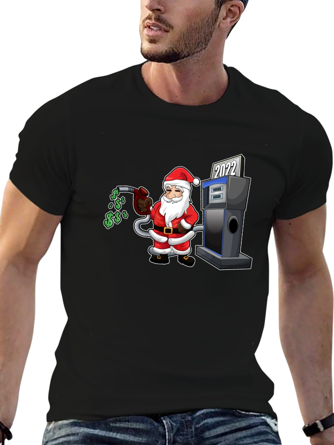Santa Filling Up 2022 T-Shirt