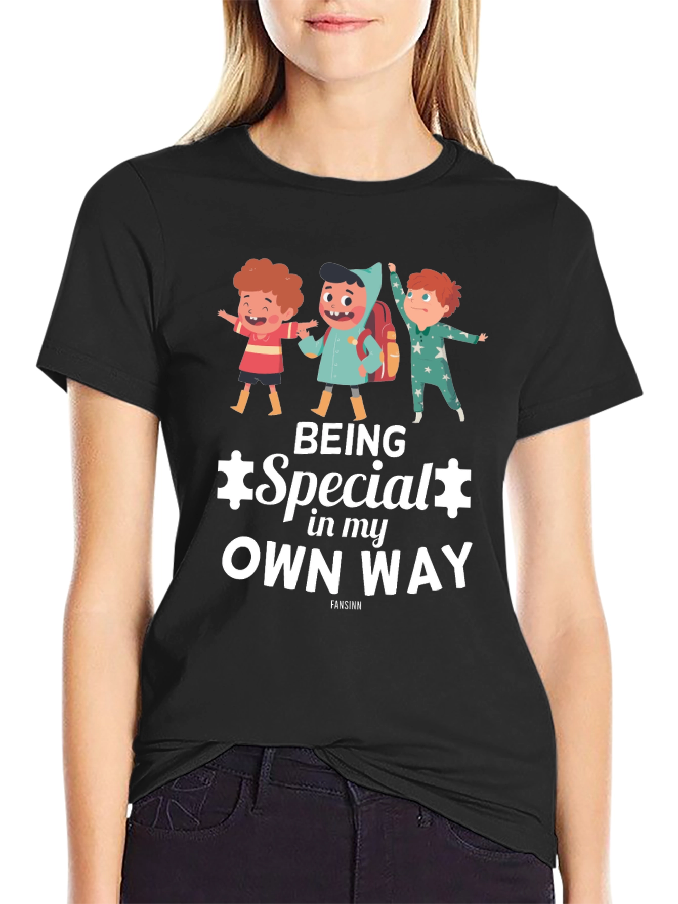 Autism Awareness Being Special Graphic Tee