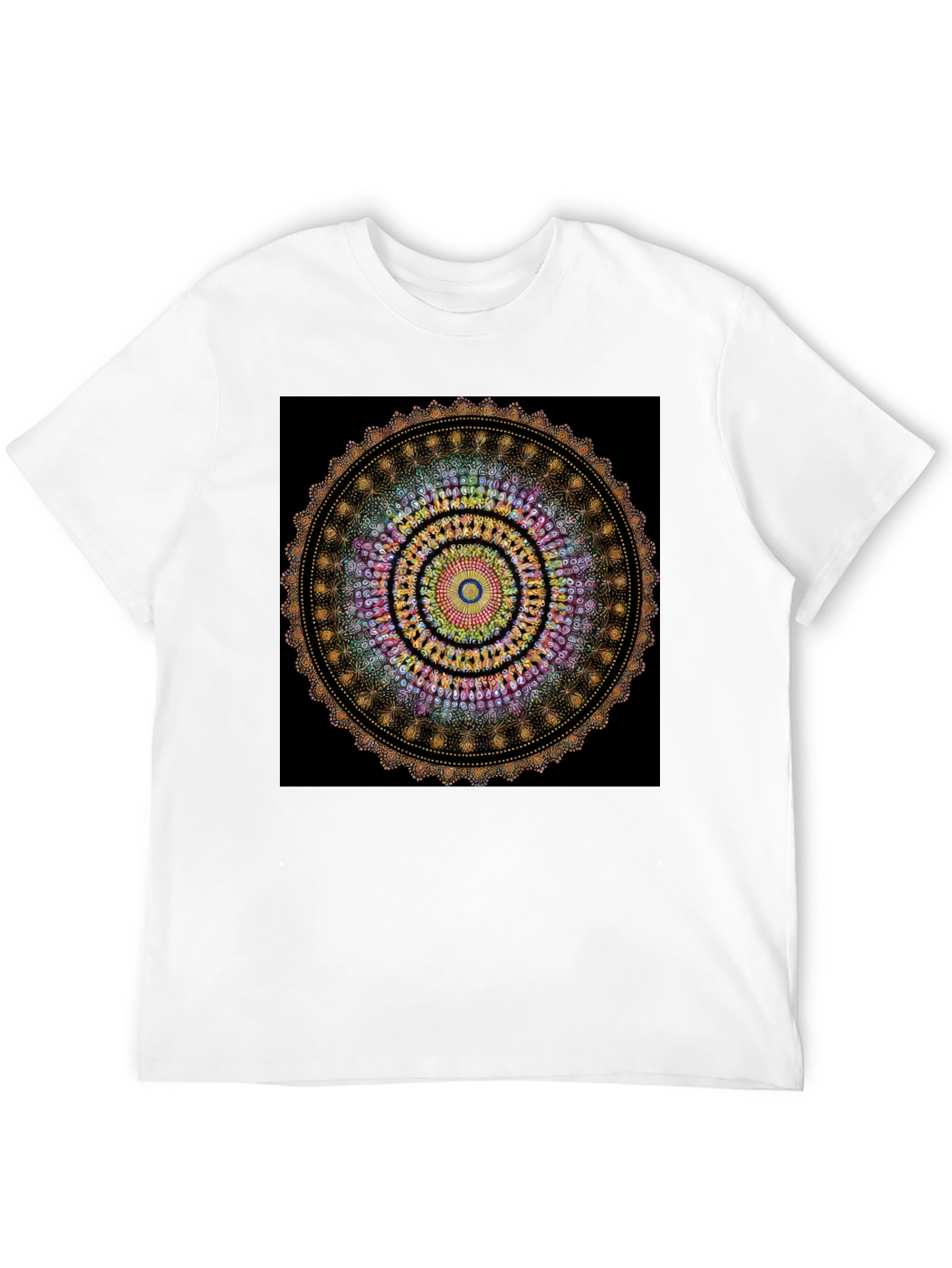 Mandala T-Shirt - Black Graphic Tee