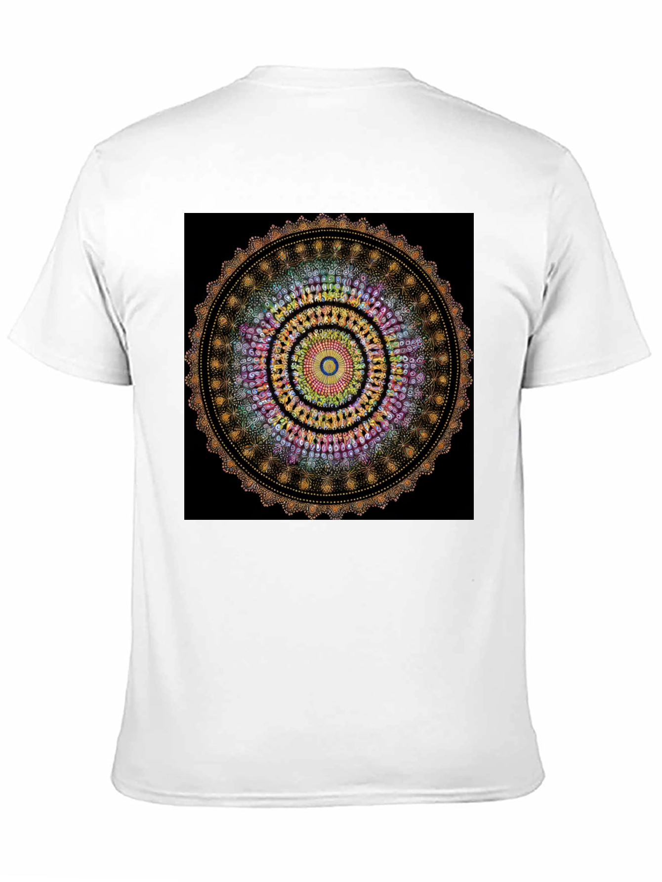 Mandala T-Shirt - Black Graphic Tee