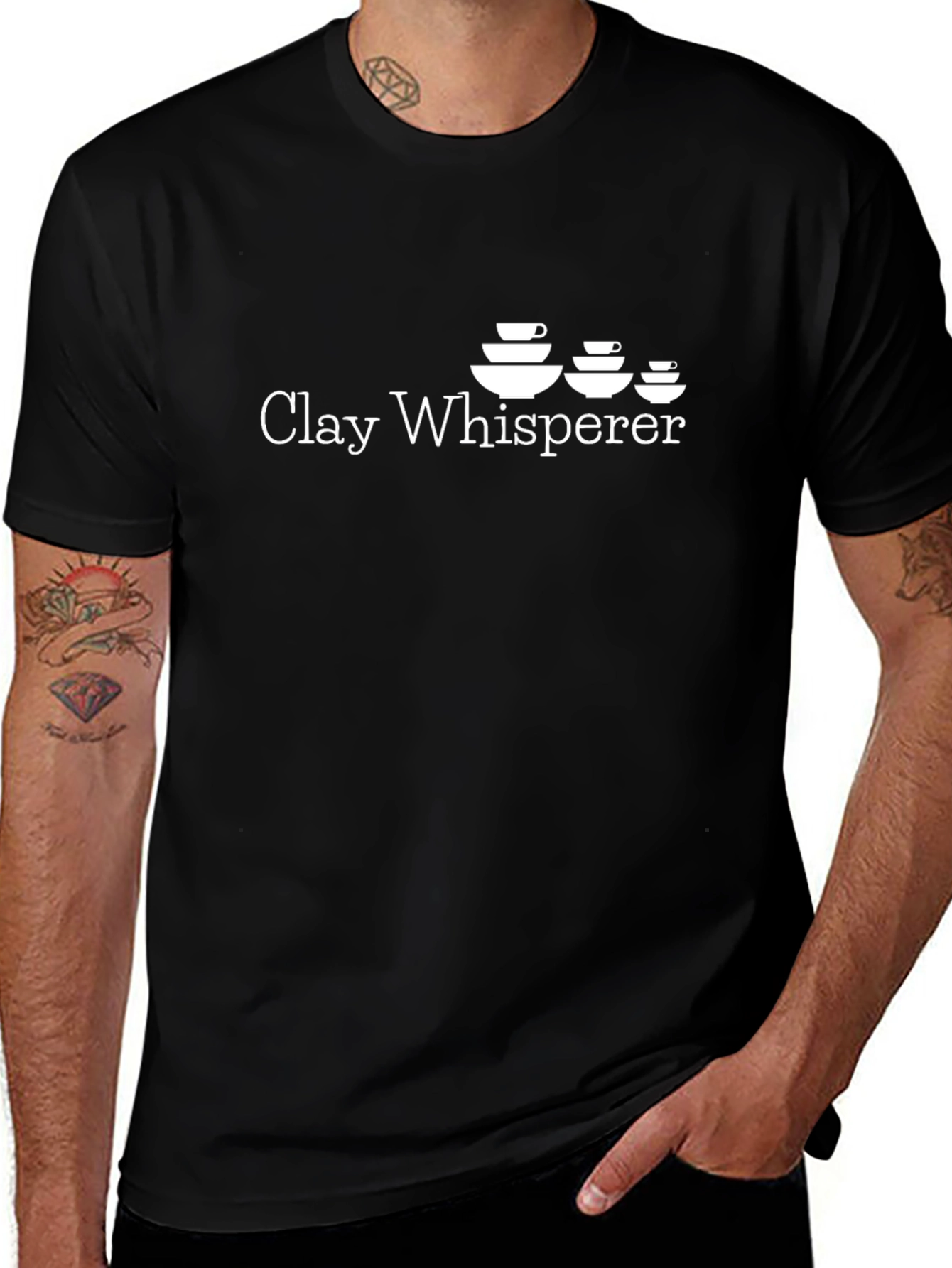 Clay Whisperer T-Shirt - Pottery Lover Gift
