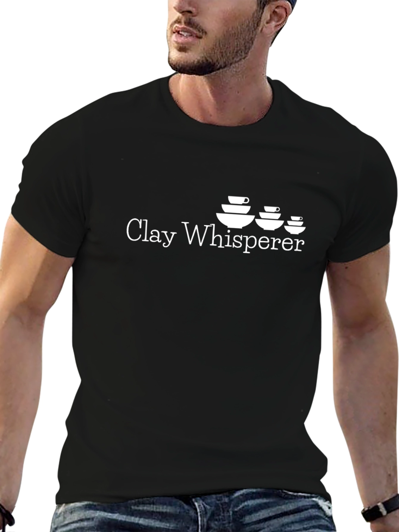 Clay Whisperer T-Shirt - Pottery Lover Gift