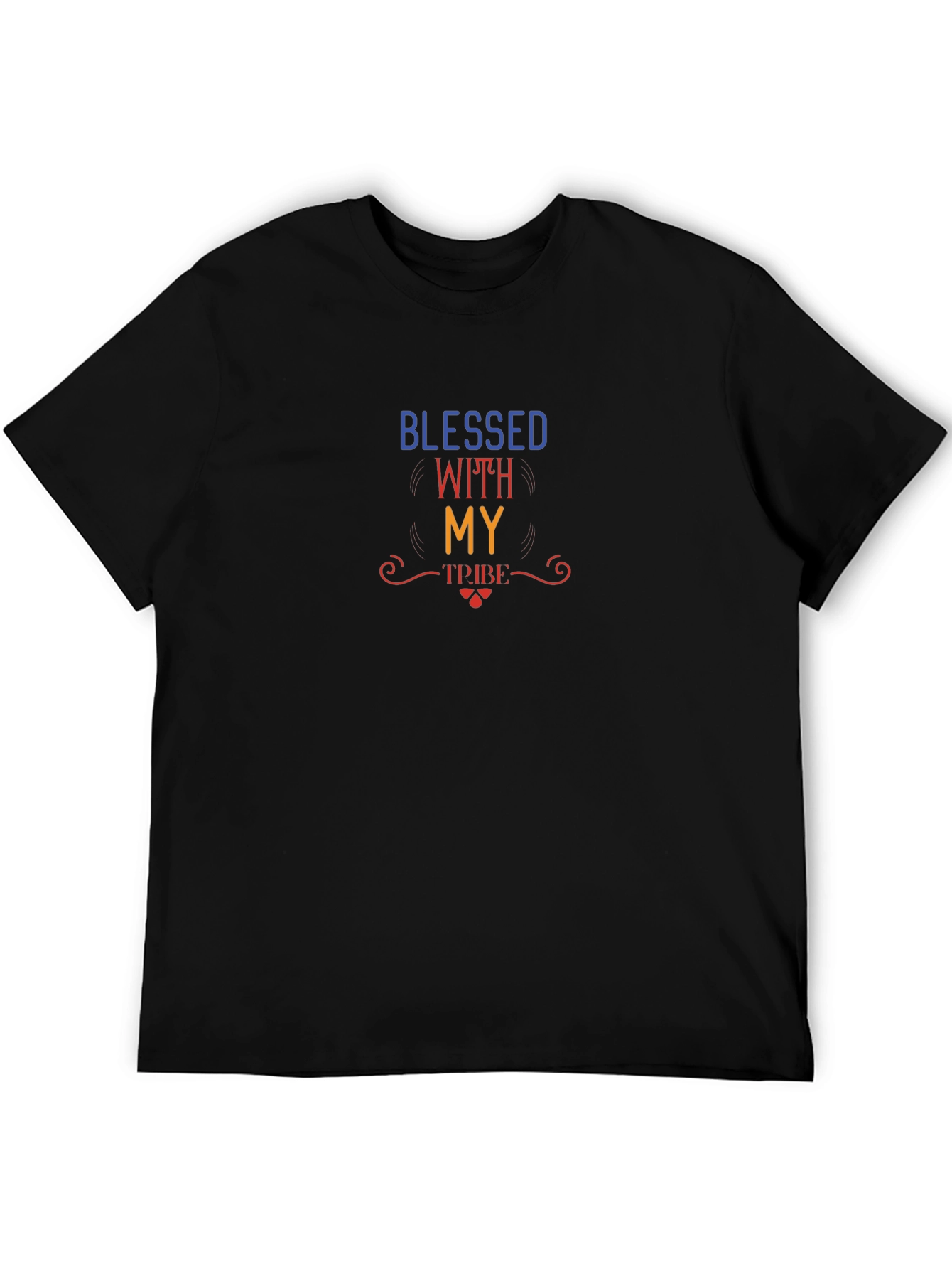Blessed With My Tribe Graphic T-Shirt