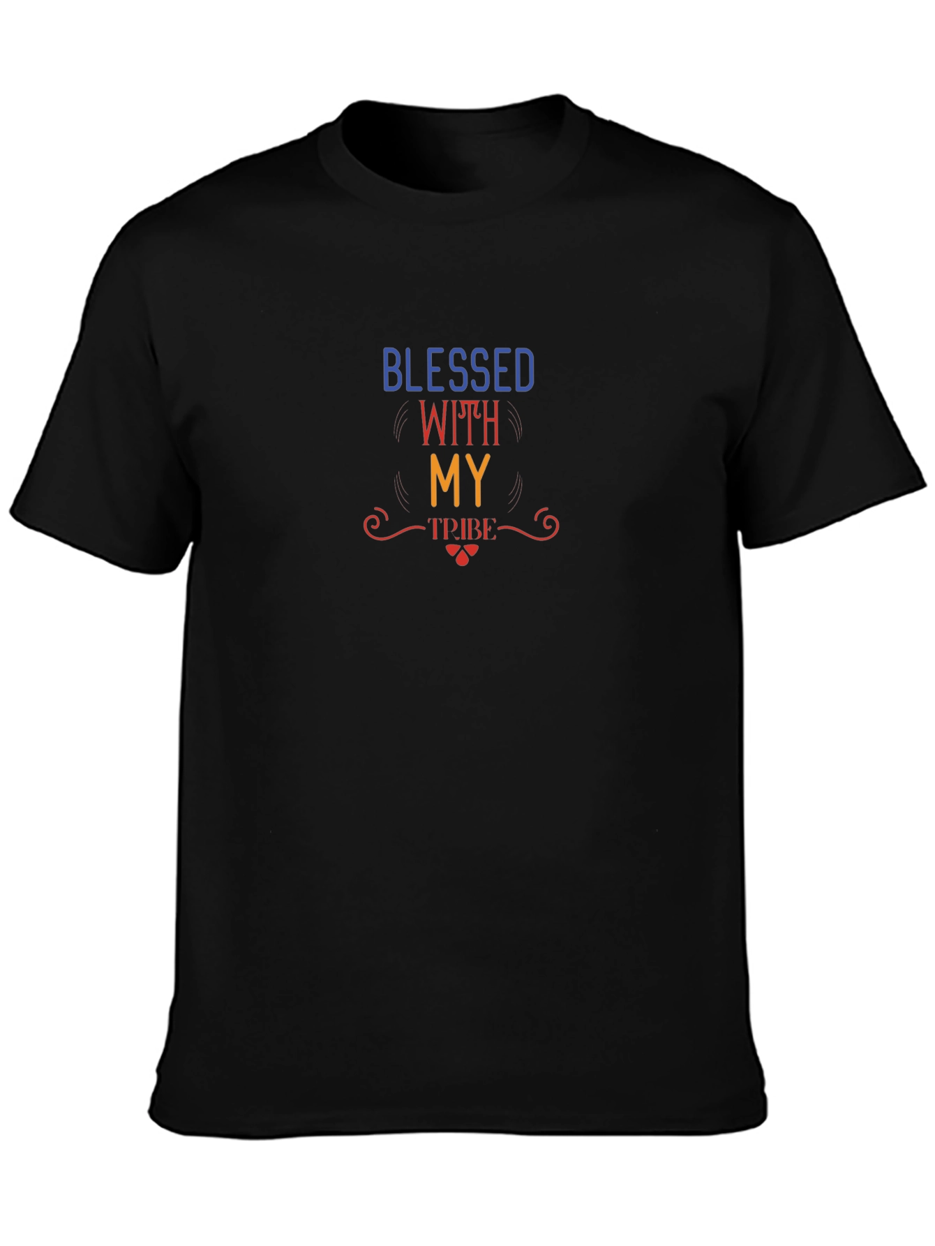 Blessed With My Tribe Graphic T-Shirt