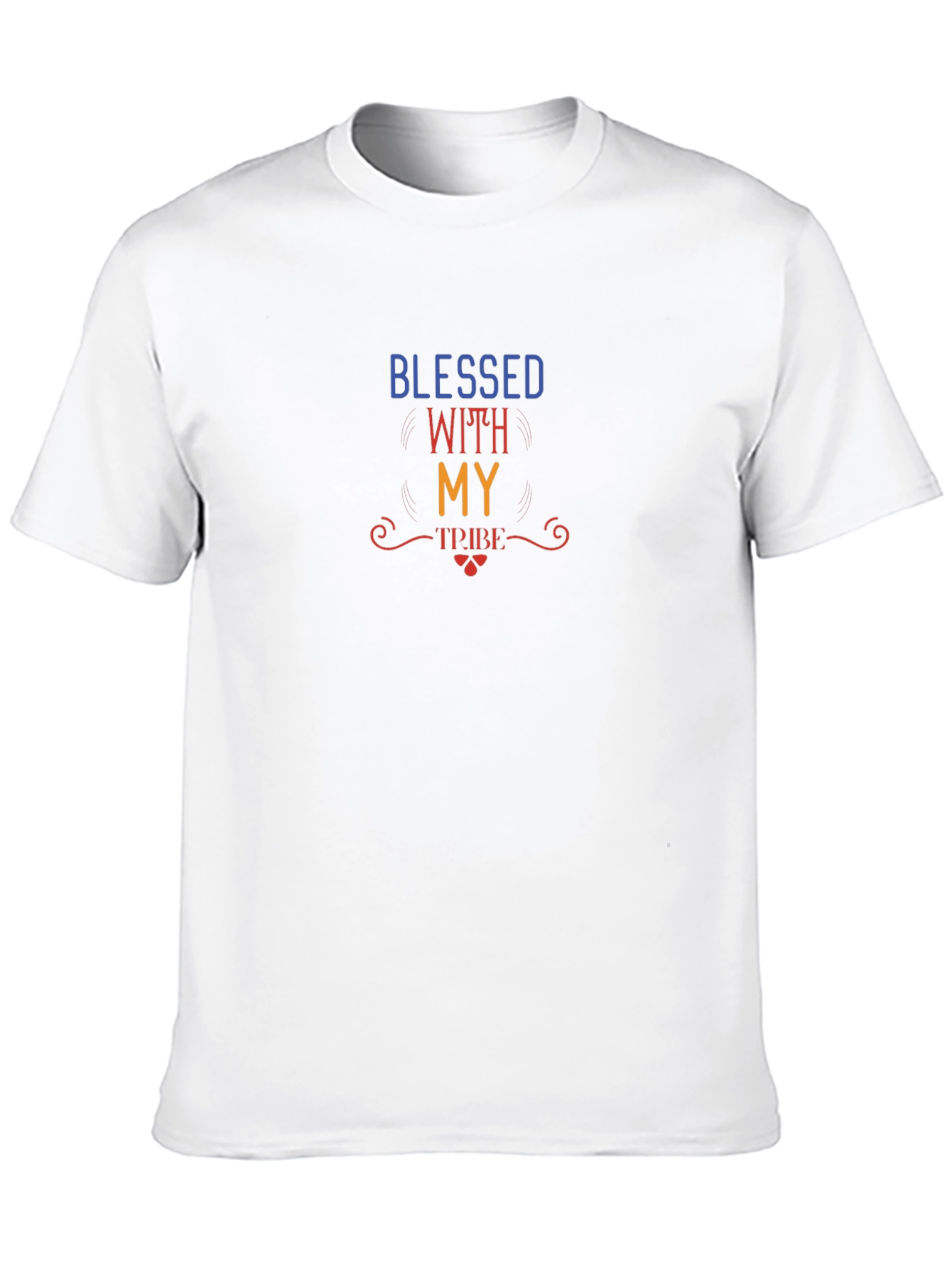 Blessed With My Tribe Graphic T-Shirt