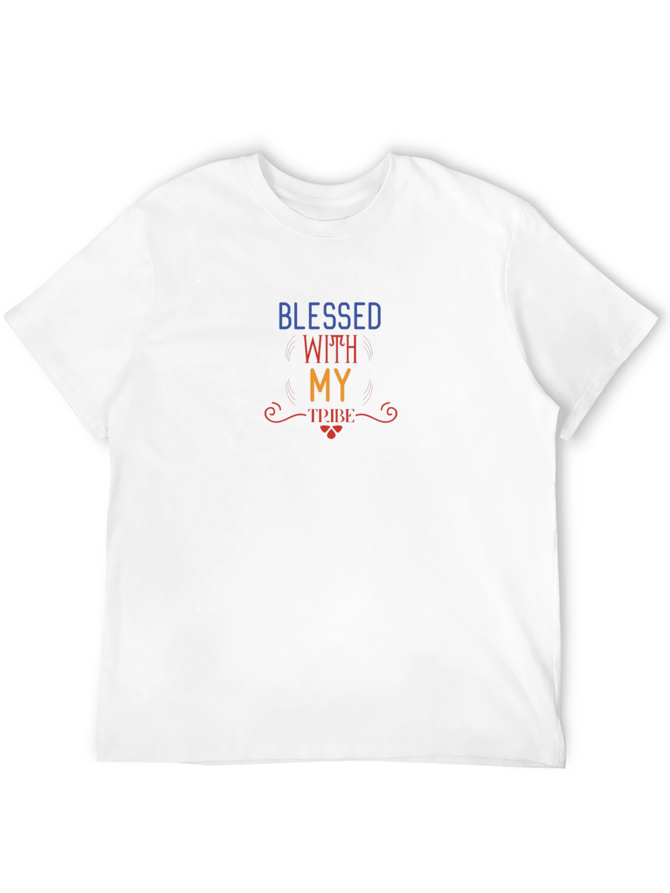 Blessed With My Tribe Graphic T-Shirt