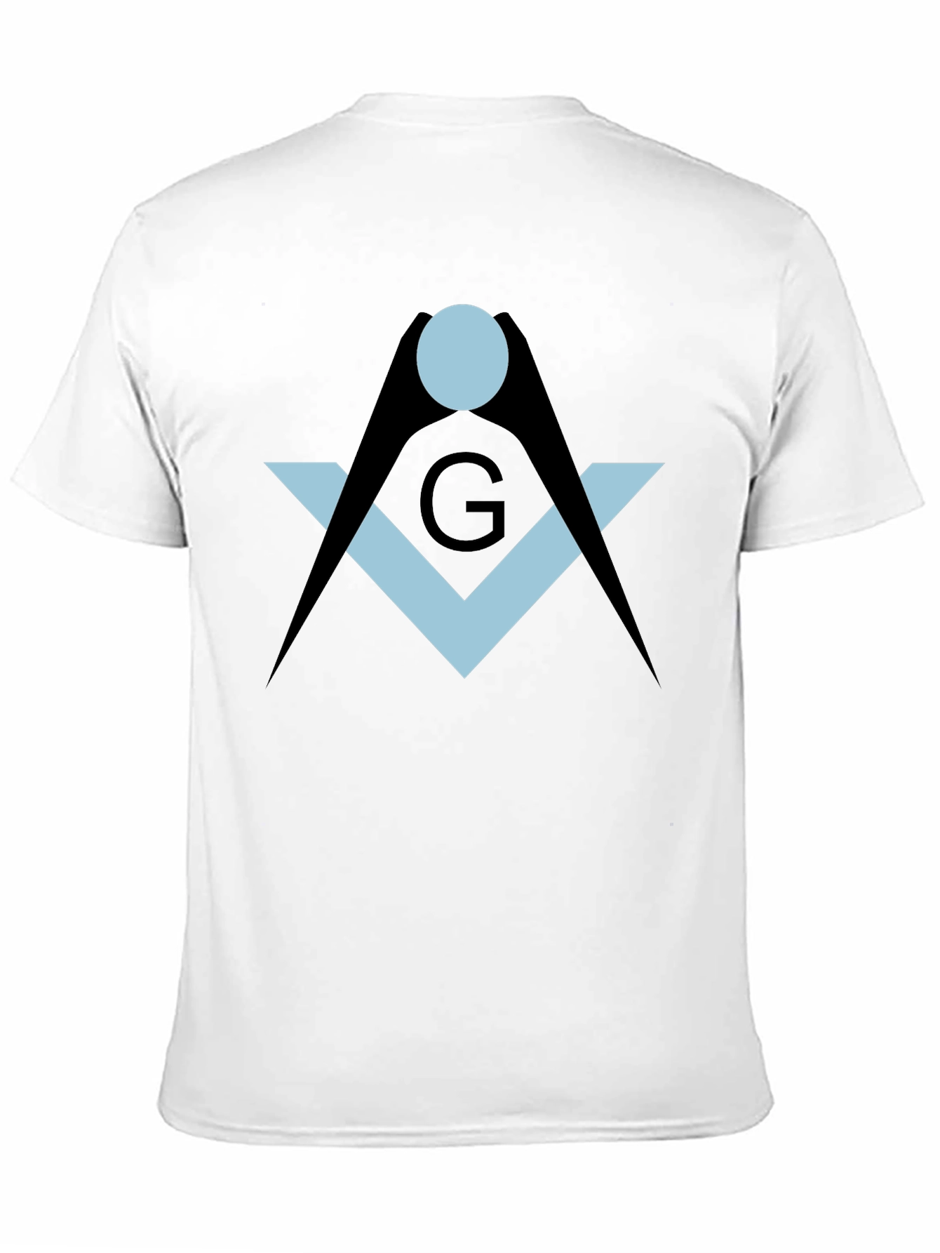 Masonic Symbol Black T-Shirt