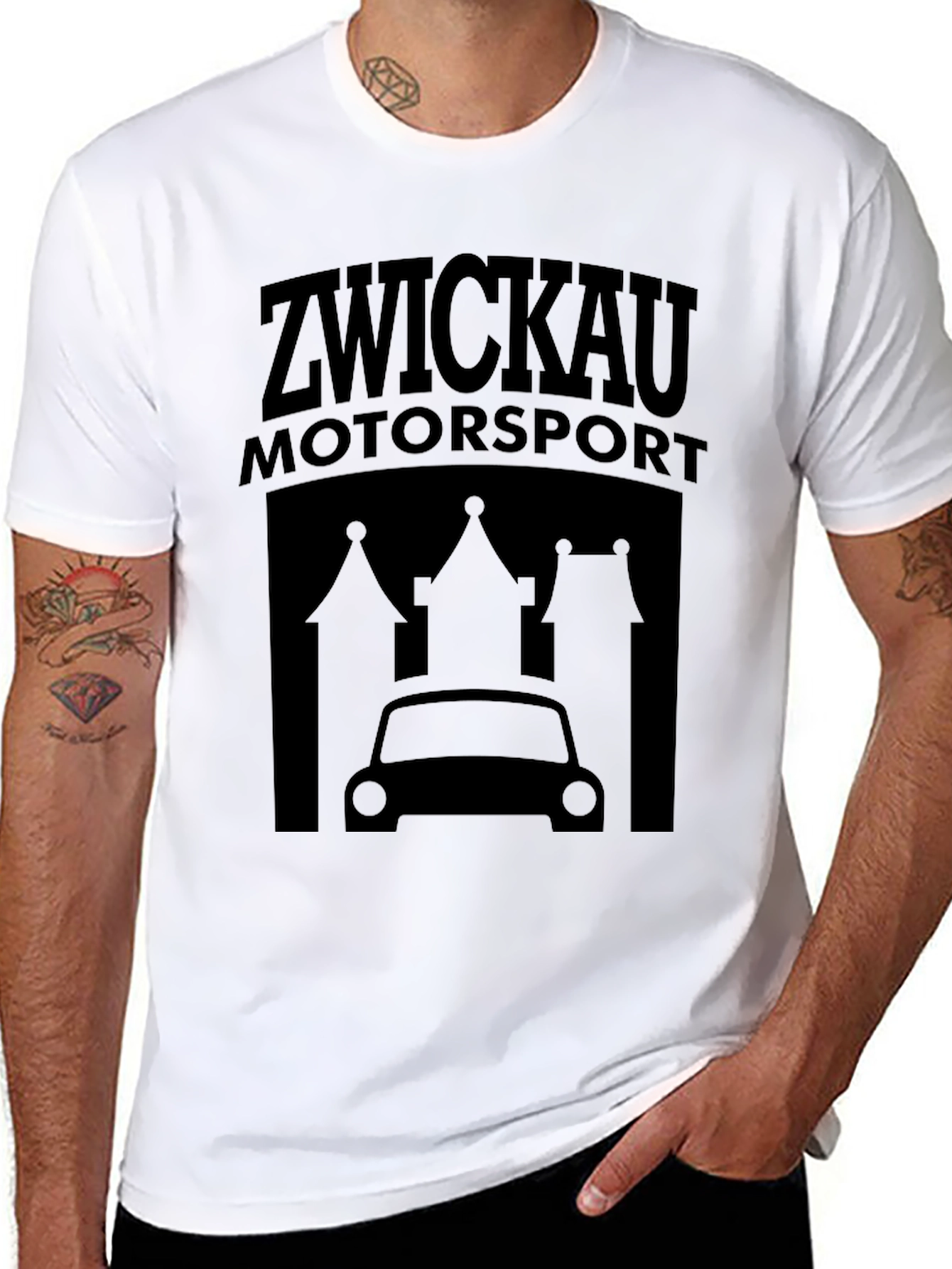 Zwickau Motorsport Black T-Shirt