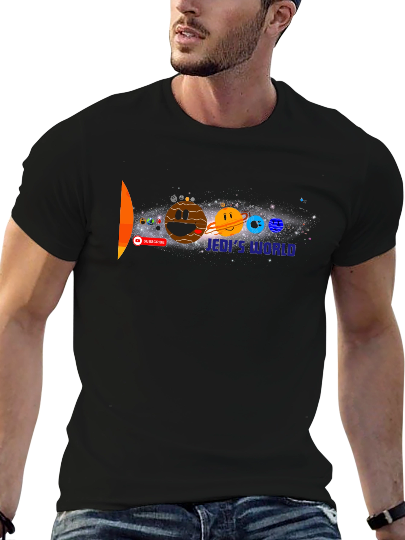 Jedis World Planets Graphic Tee