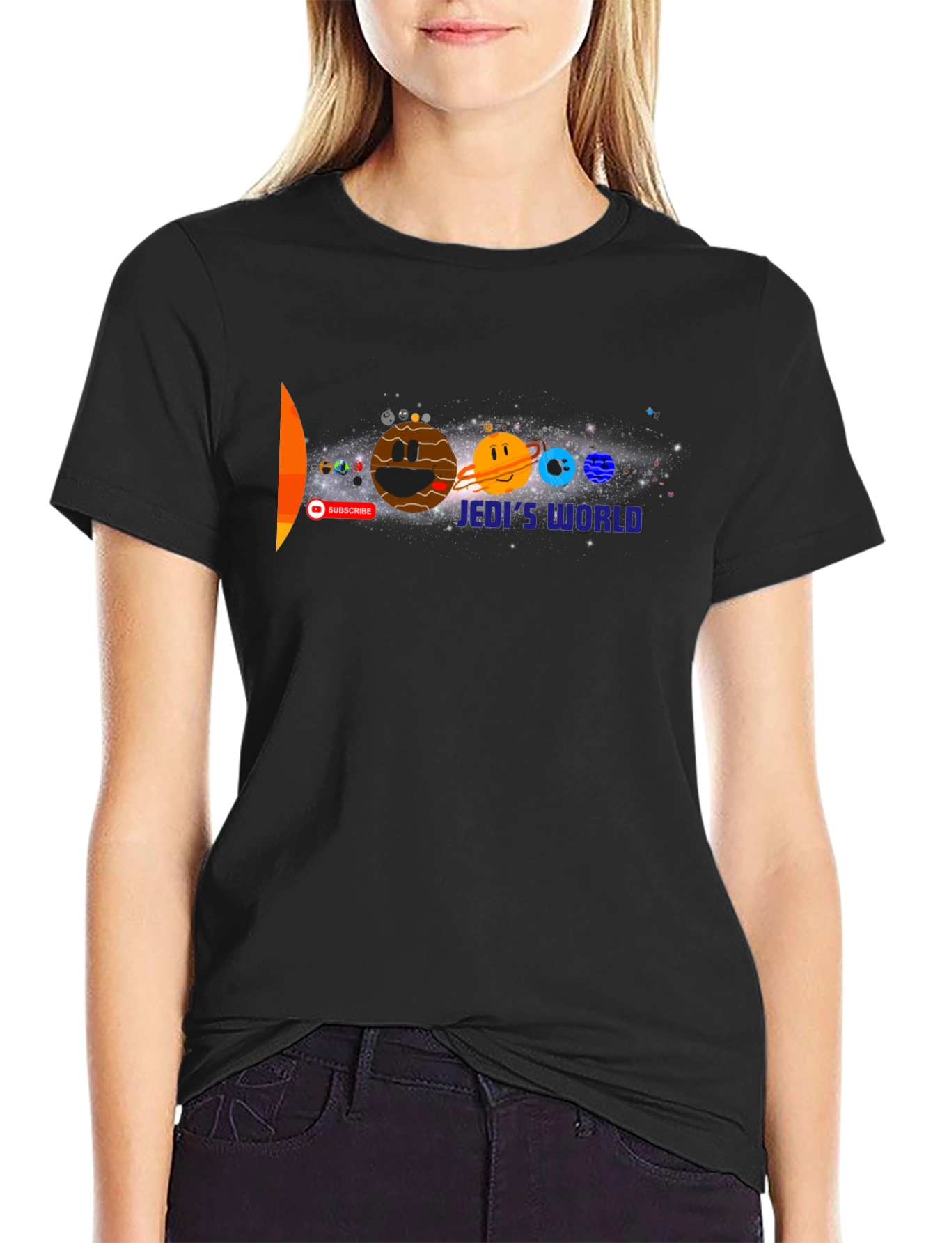 Jedis World Planets Graphic Tee