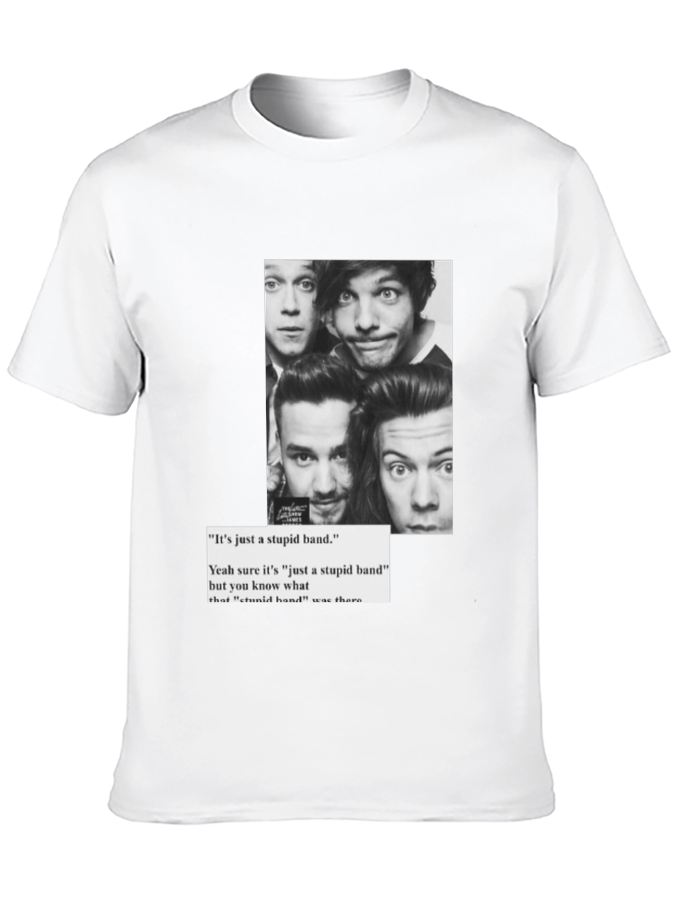 One Direction Graphic Tee Black