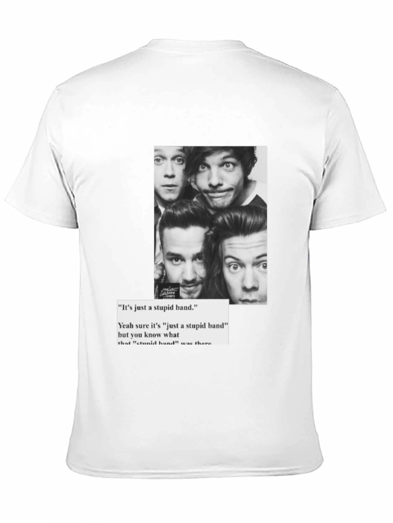One Direction Graphic Tee Black