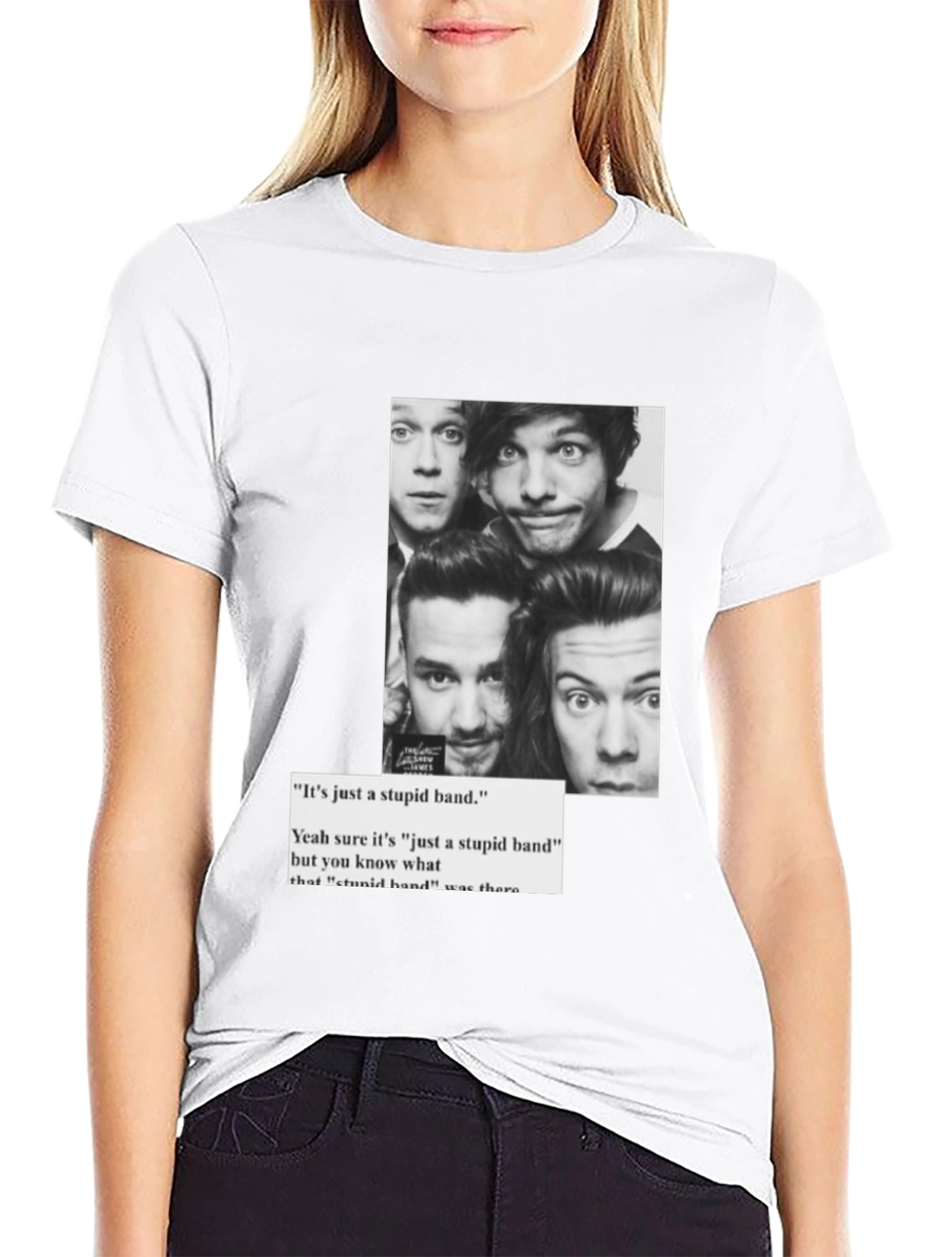 One Direction Graphic Tee Black