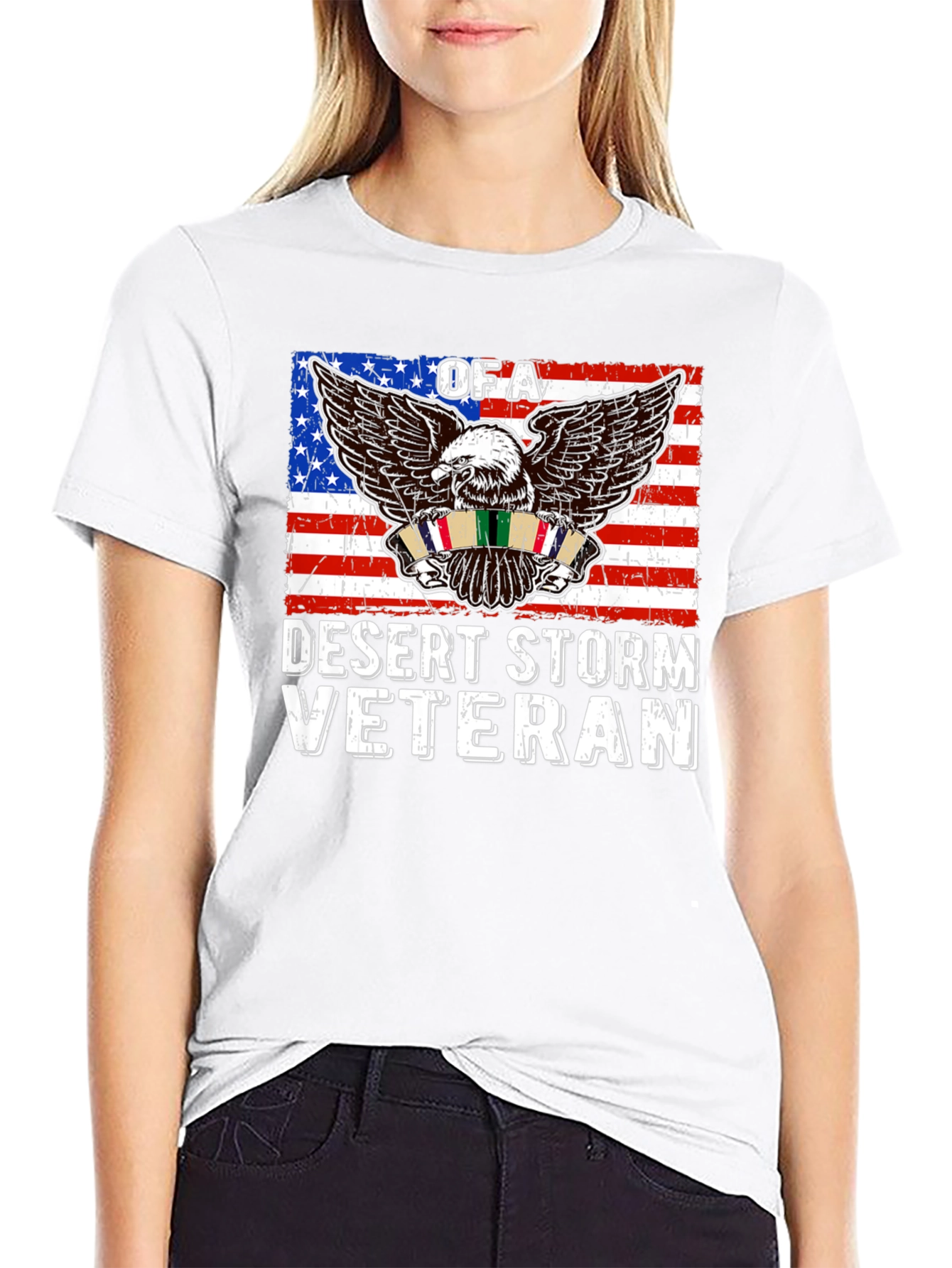Desert Storm Veteran Eagle T-Shirt