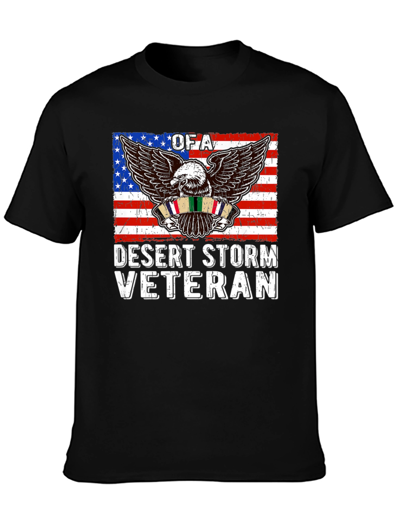 Desert Storm Veteran Eagle T-Shirt