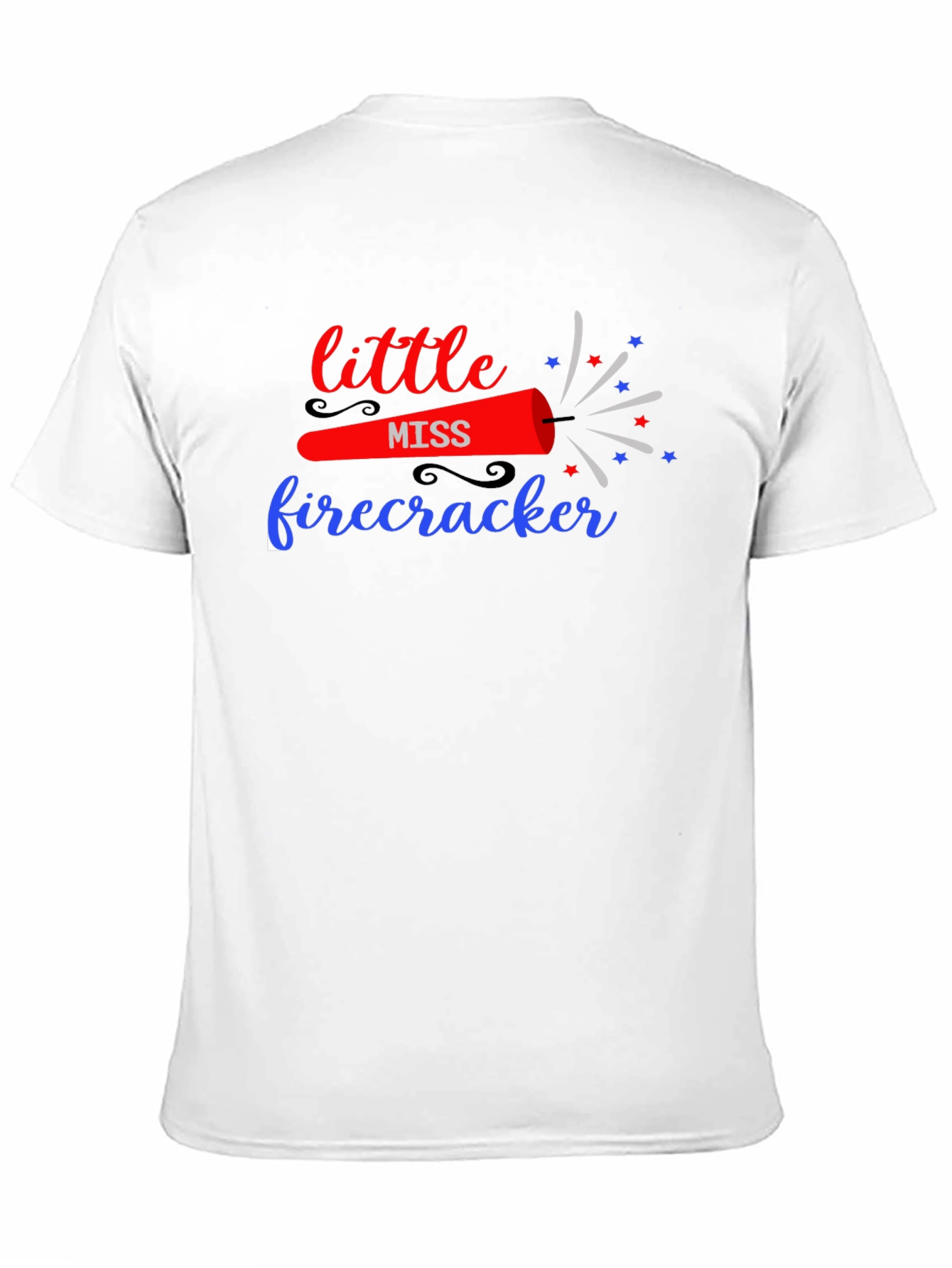 Little Miss Firecracker Graphic Tee