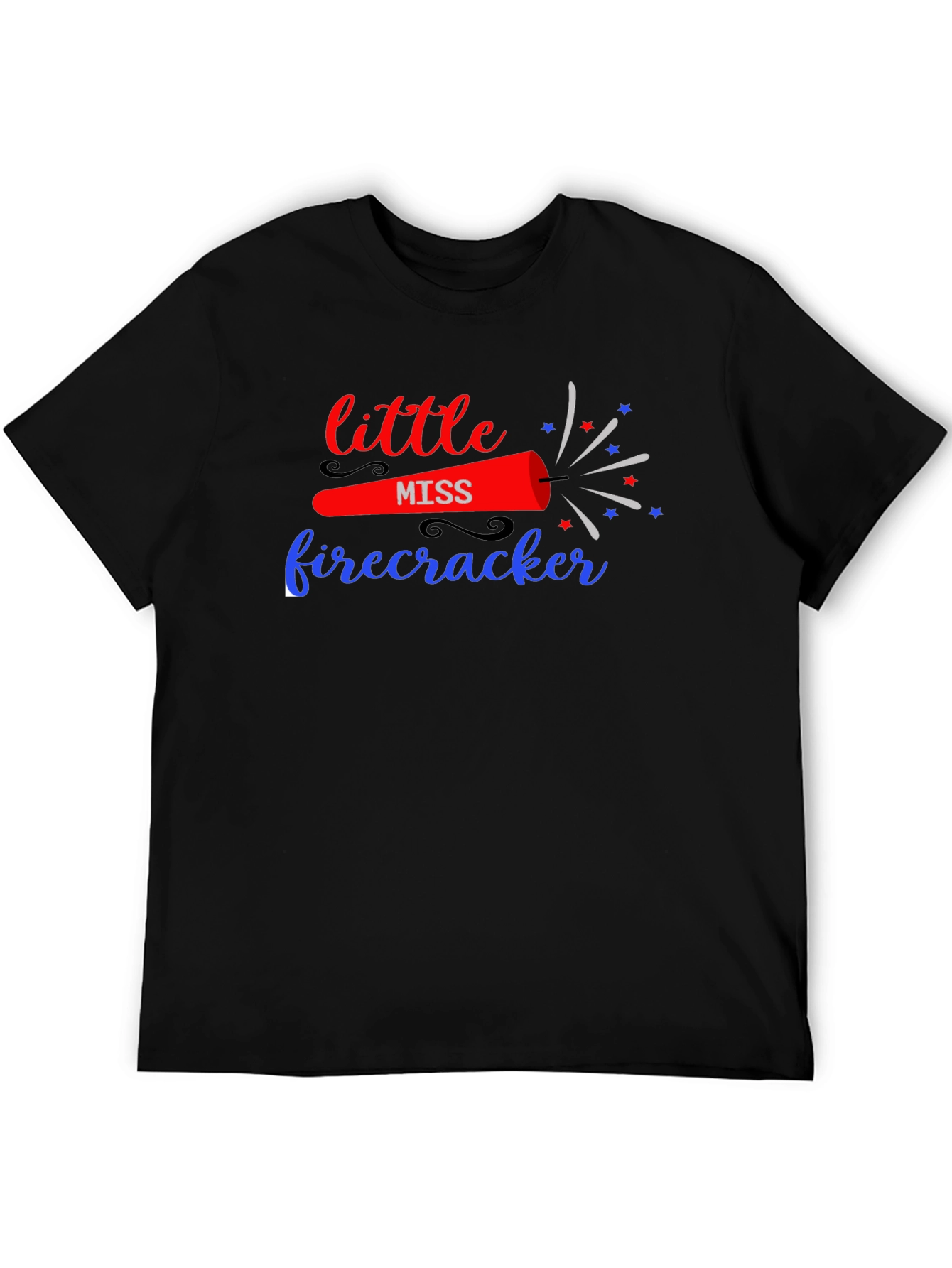 Little Miss Firecracker Graphic Tee