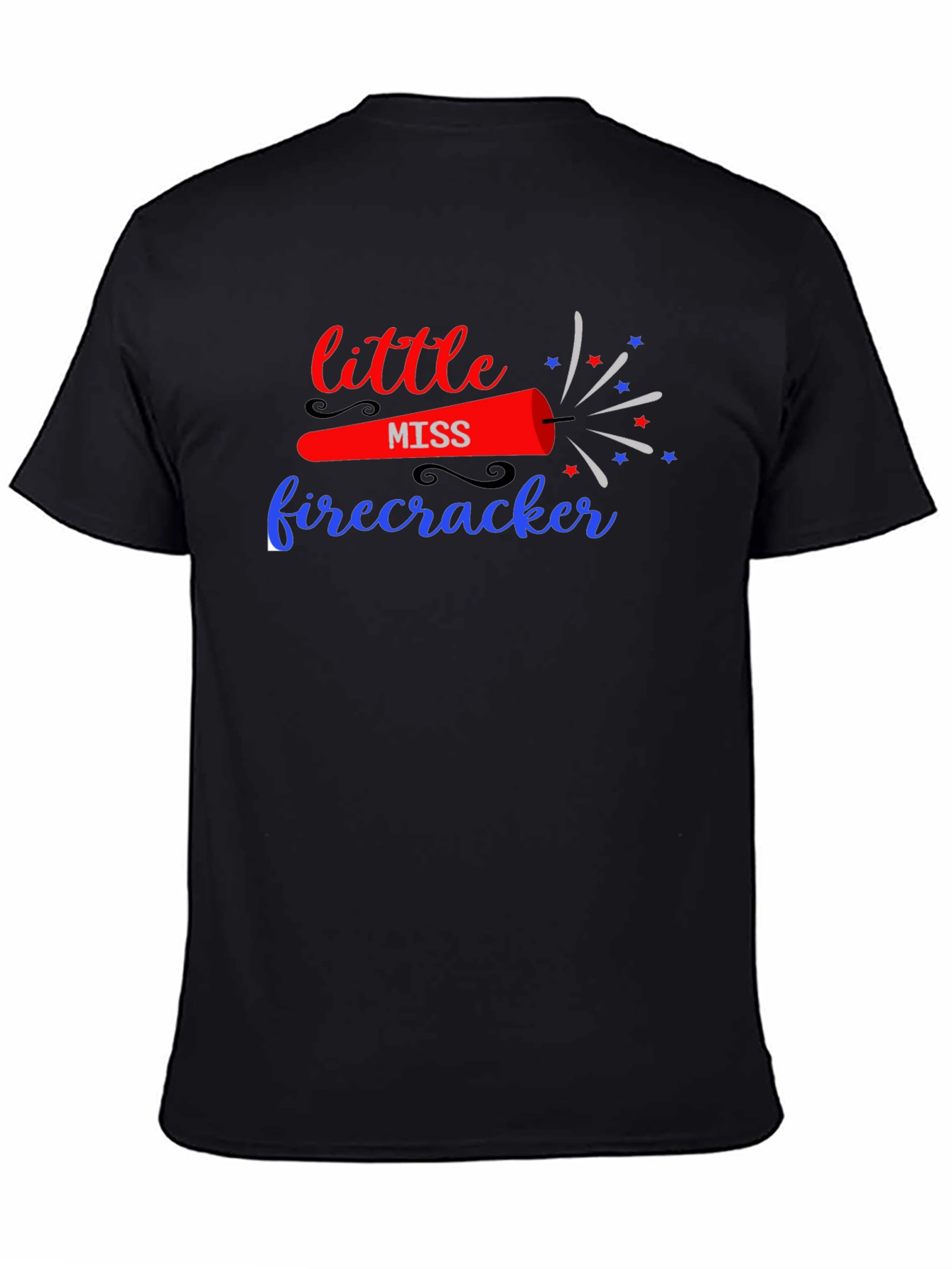 Little Miss Firecracker Graphic Tee