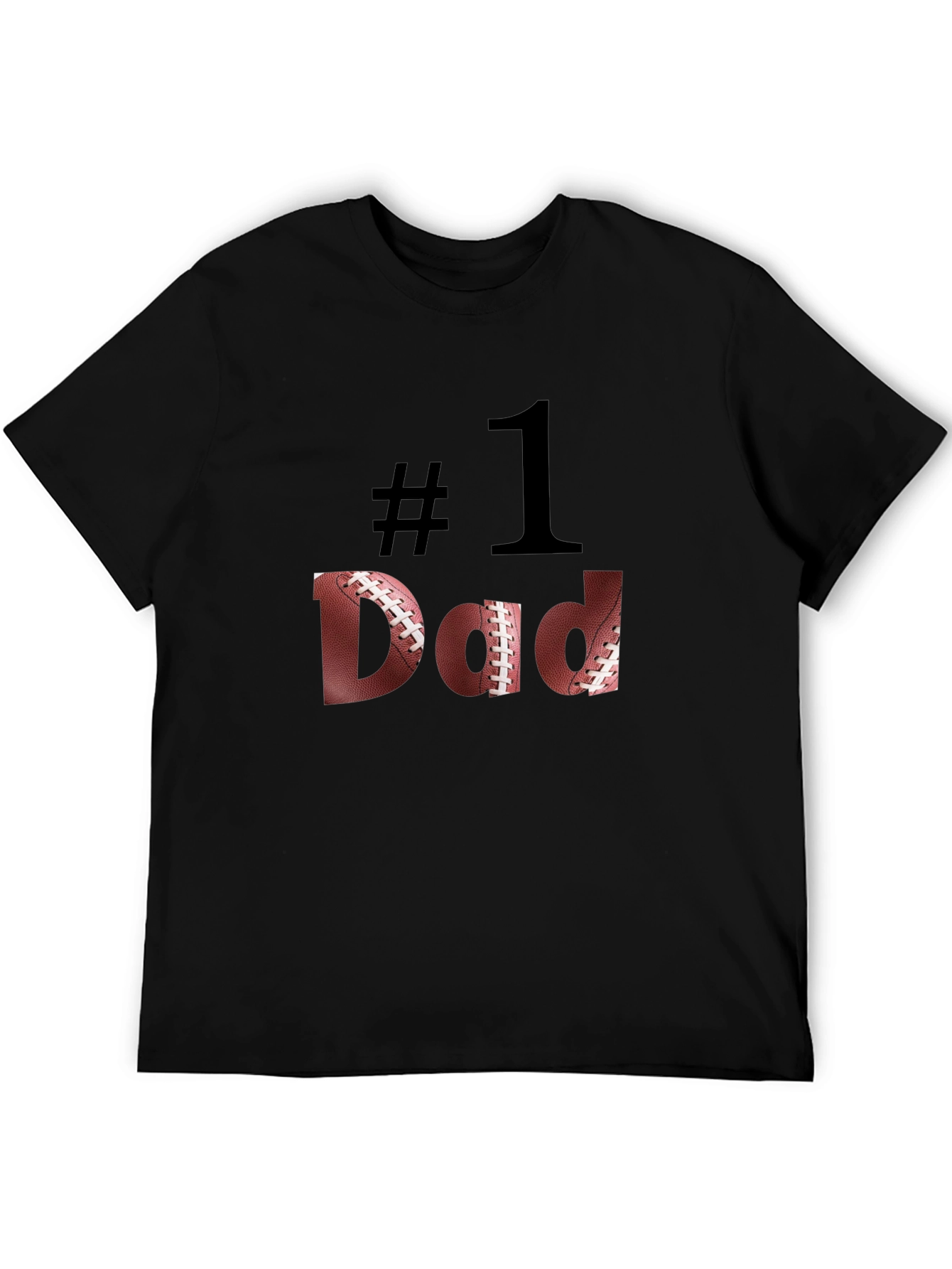 Football #1 Dad T-Shirt