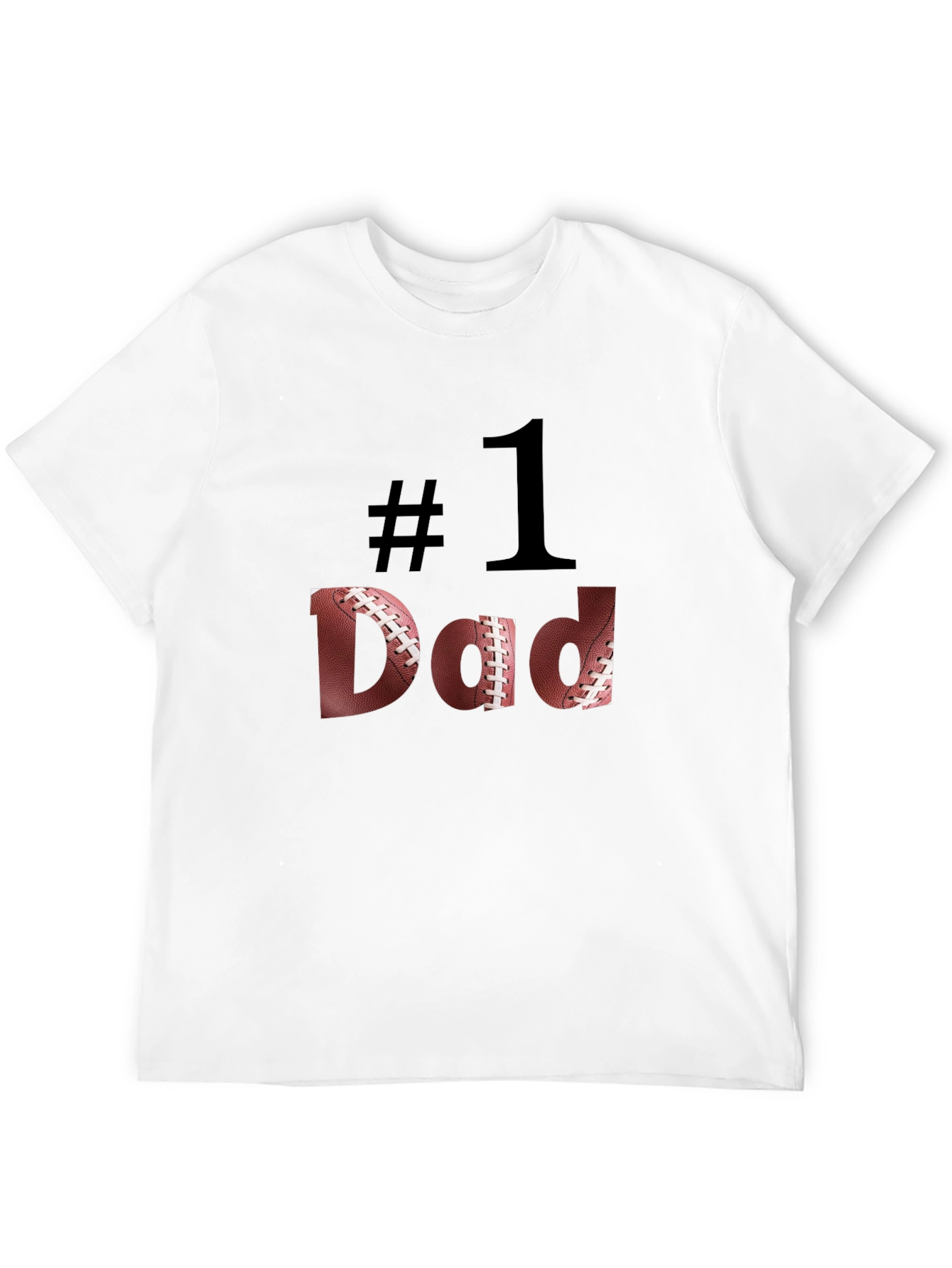 Football #1 Dad T-Shirt
