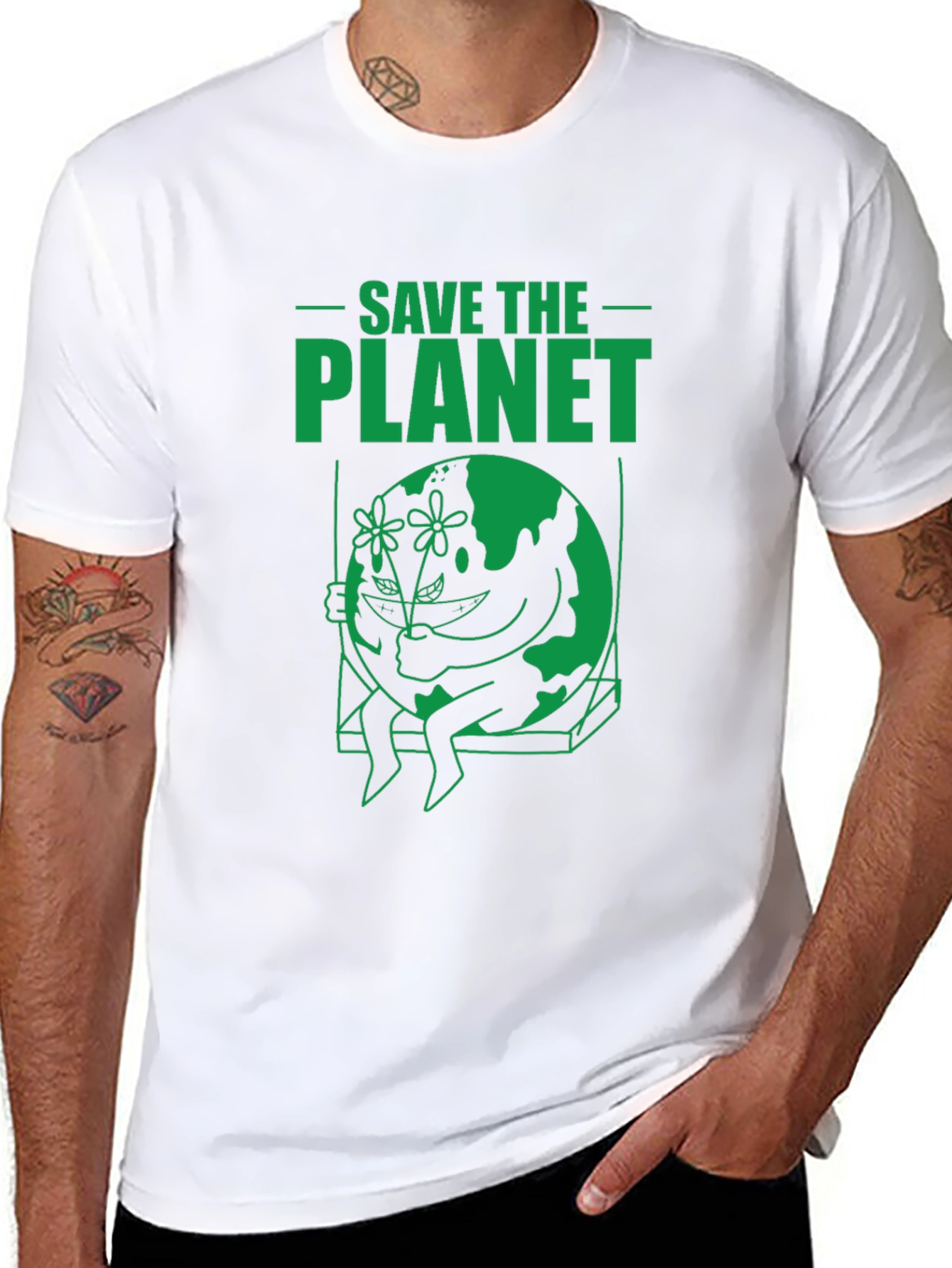 Save the Planet Graphic Tee - Earth Day Shirt