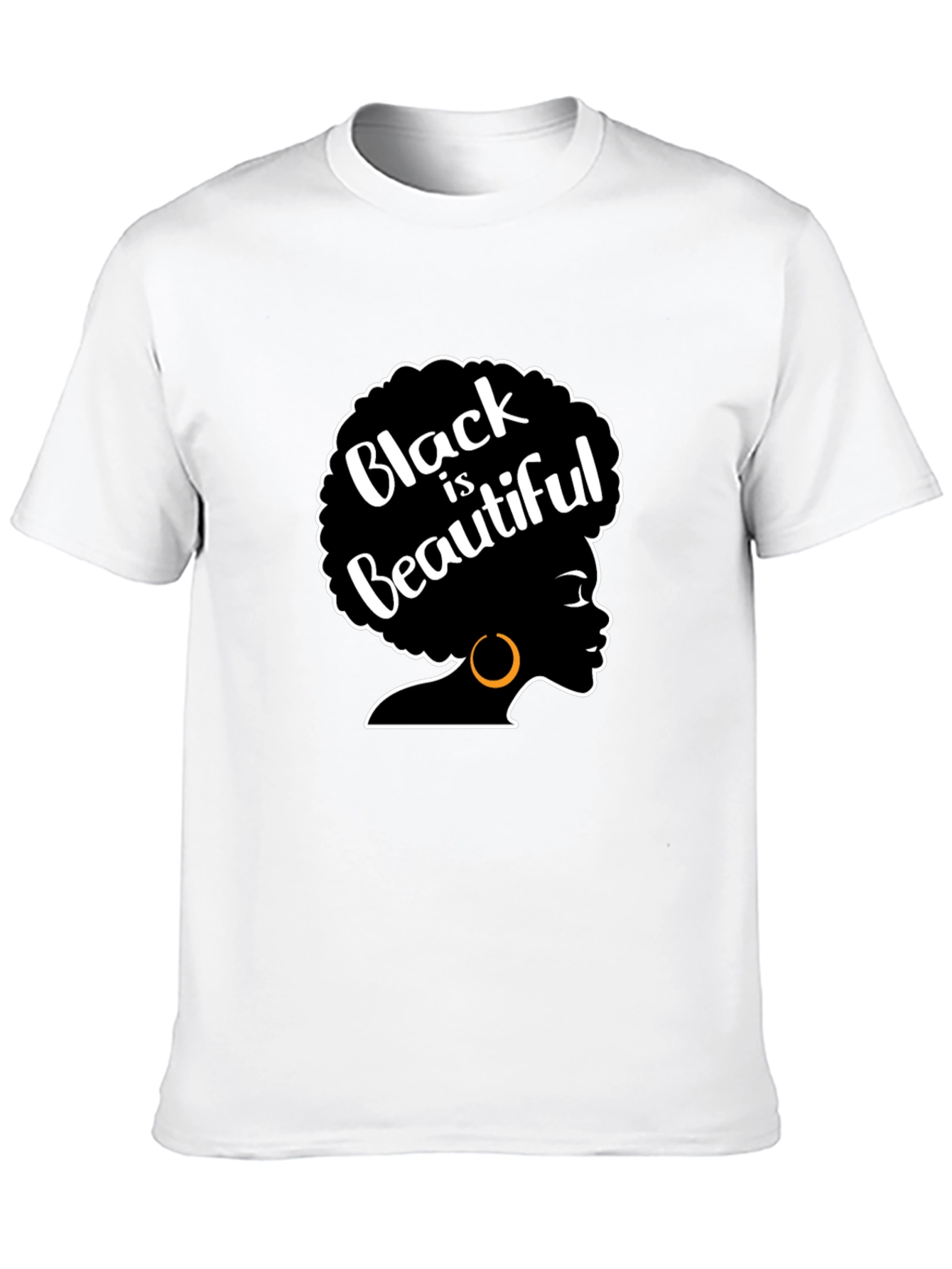 Black Is Beautiful Afro Graphic T-Shirt