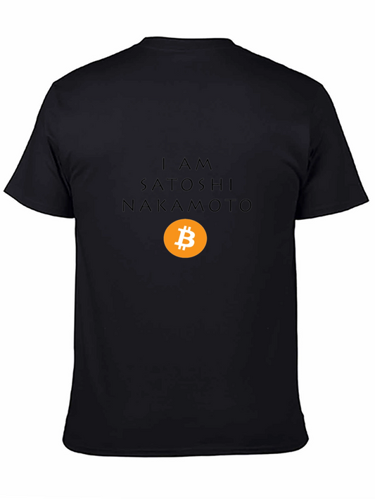 I Am Satoshi Nakamoto Bitcoin Crypto T-Shirt