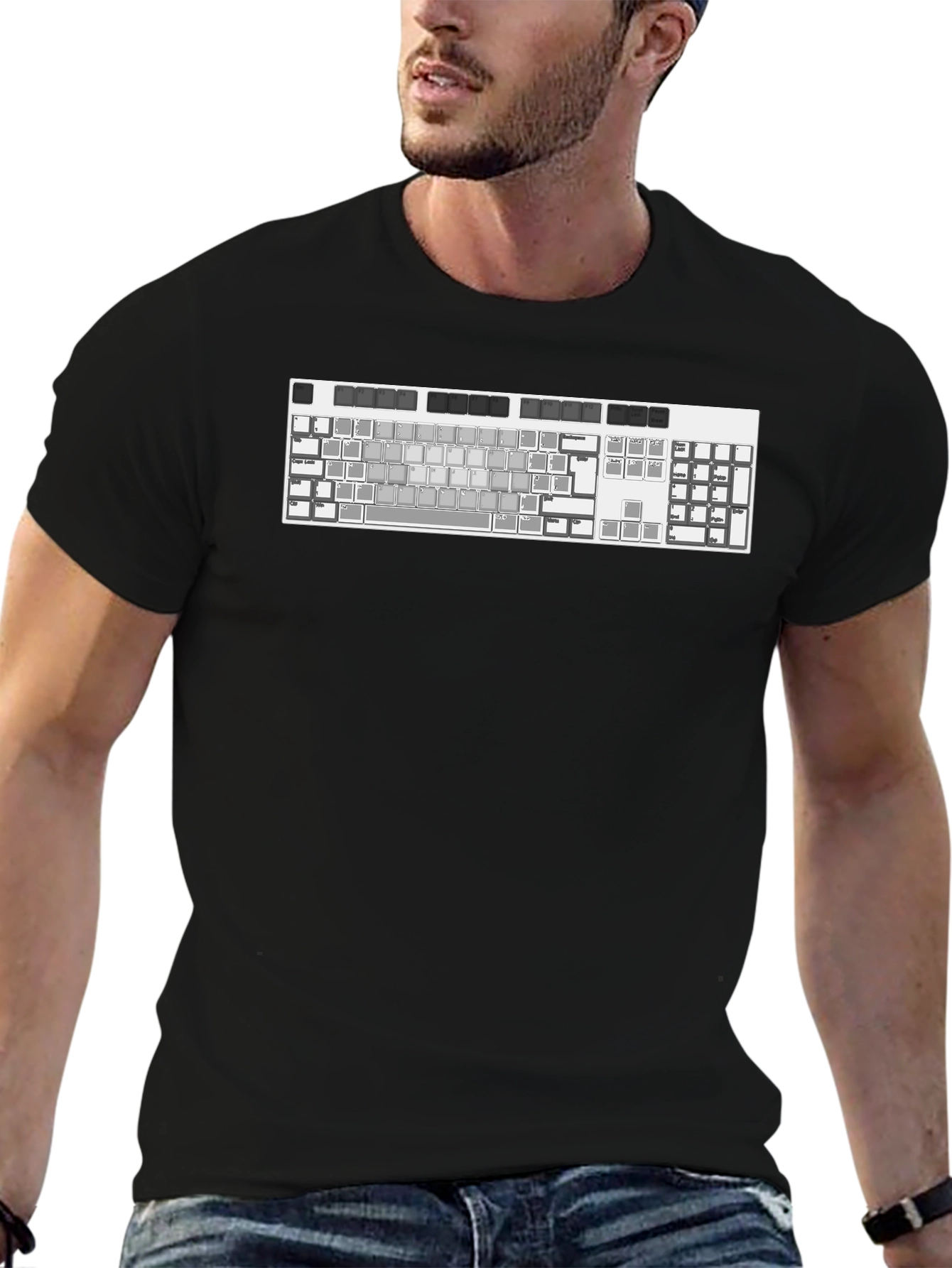 Keyboard T-Shirt - Gamer Tee