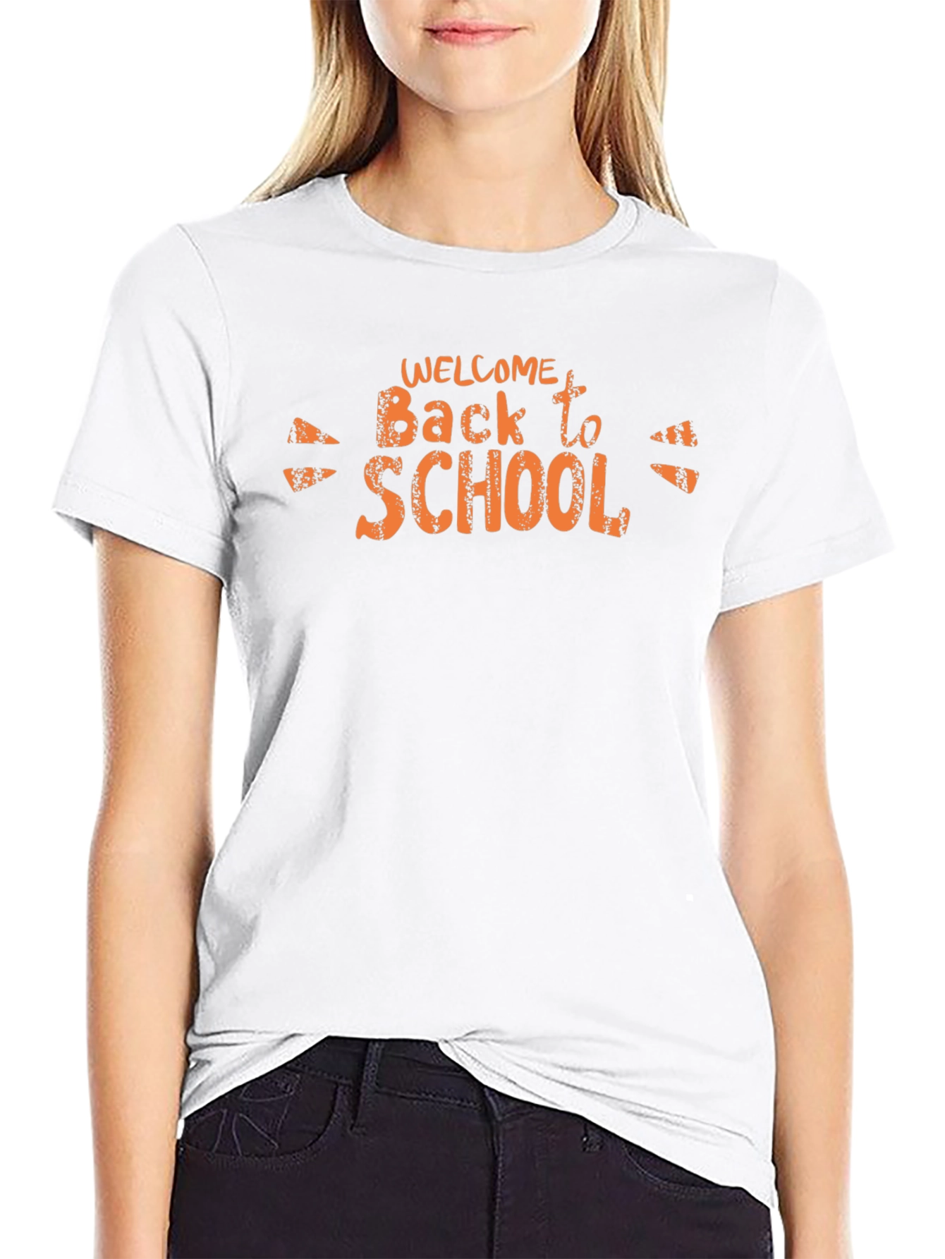 Welcome Back To School Black T-Shirt