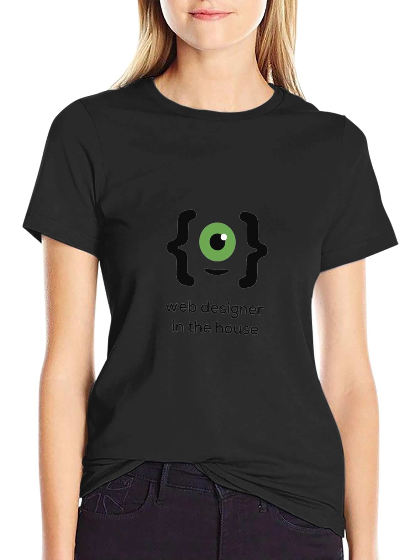 Web Designer in the House Graphic T-Shirt