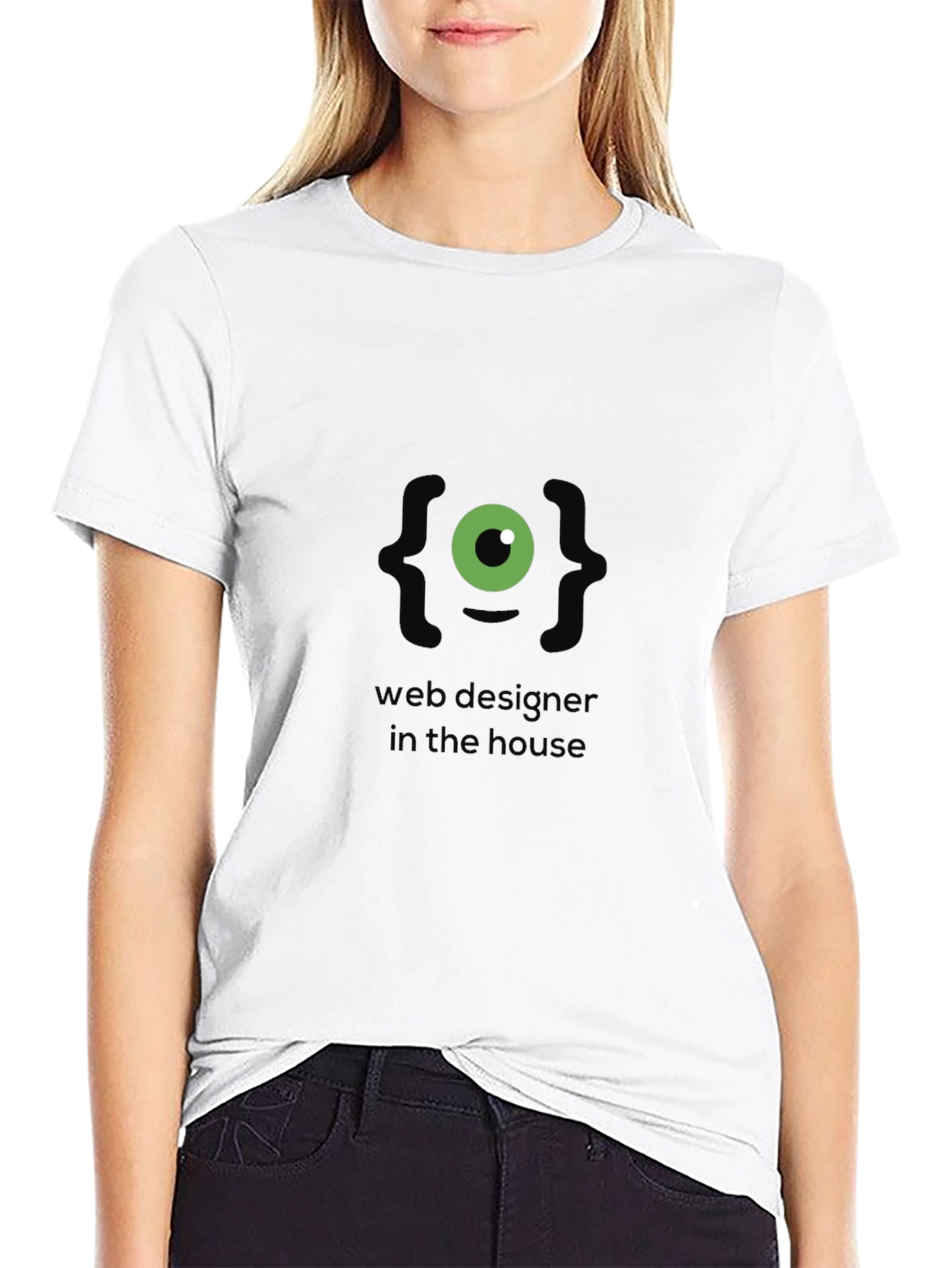 Web Designer in the House Graphic T-Shirt