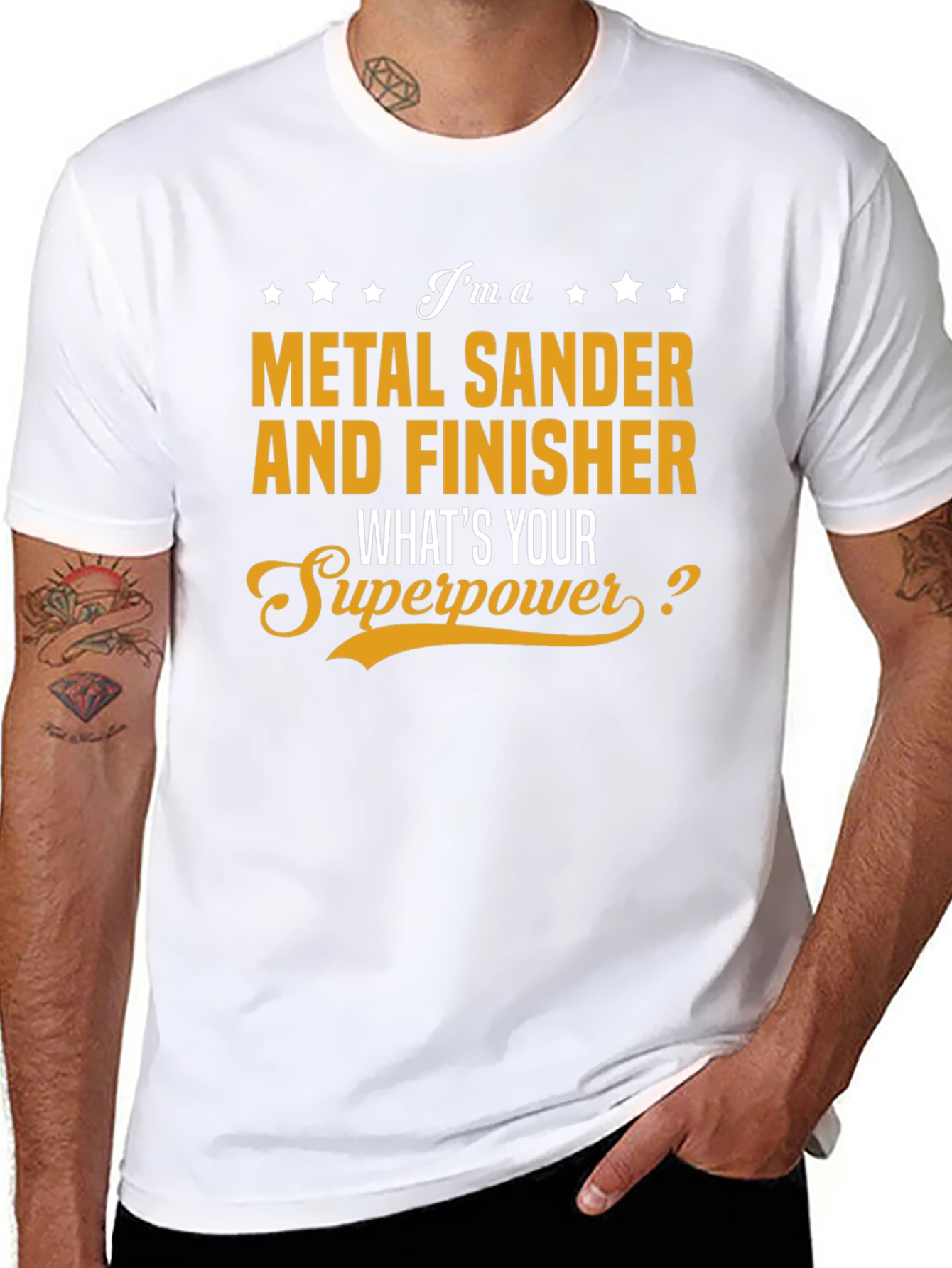 Metal Sander & Finisher Superpower T-Shirt