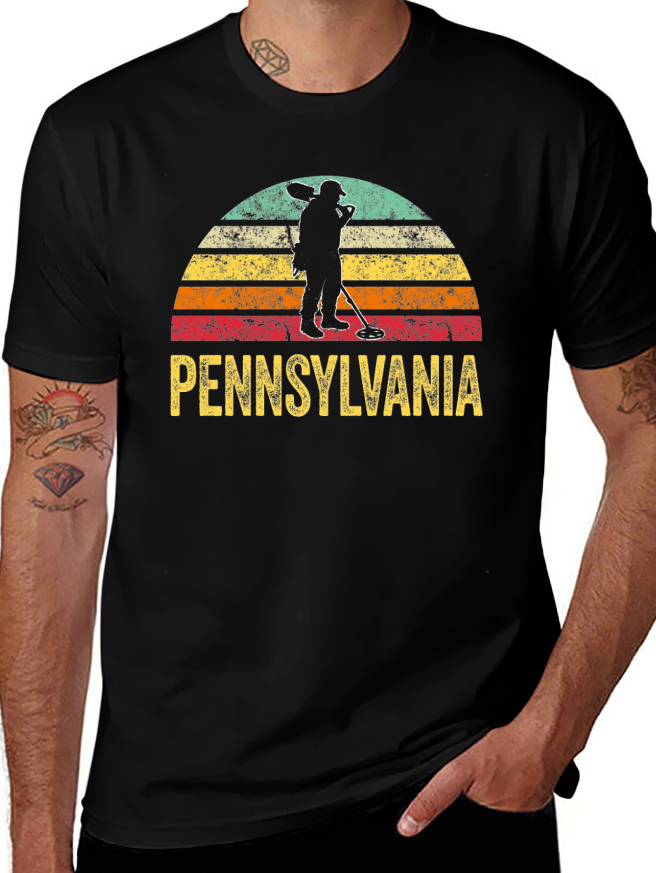 Pennsylvania Metal Detecting T-Shirt