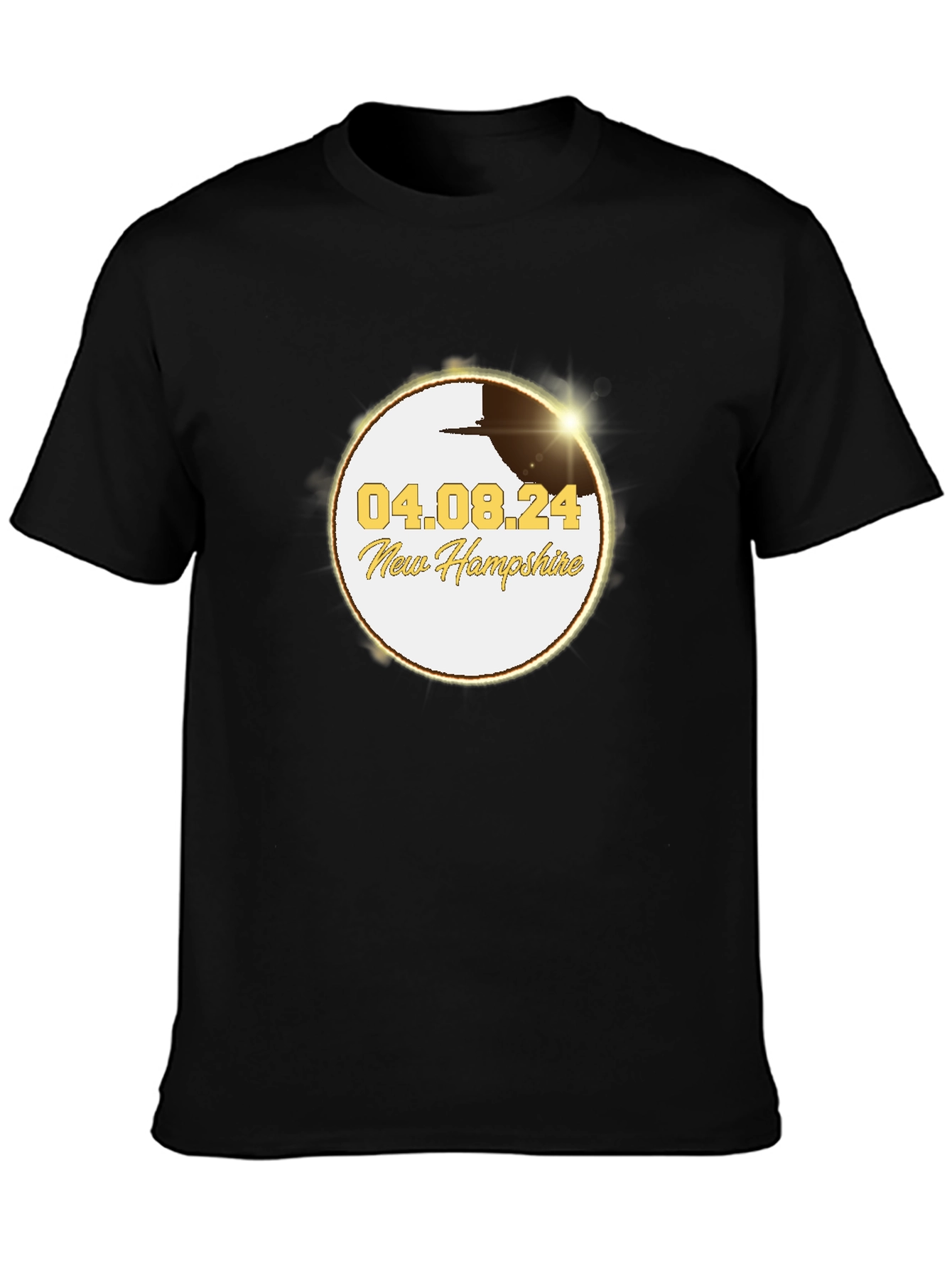 New Hampshire Eclipse T-Shirt 04.08.24