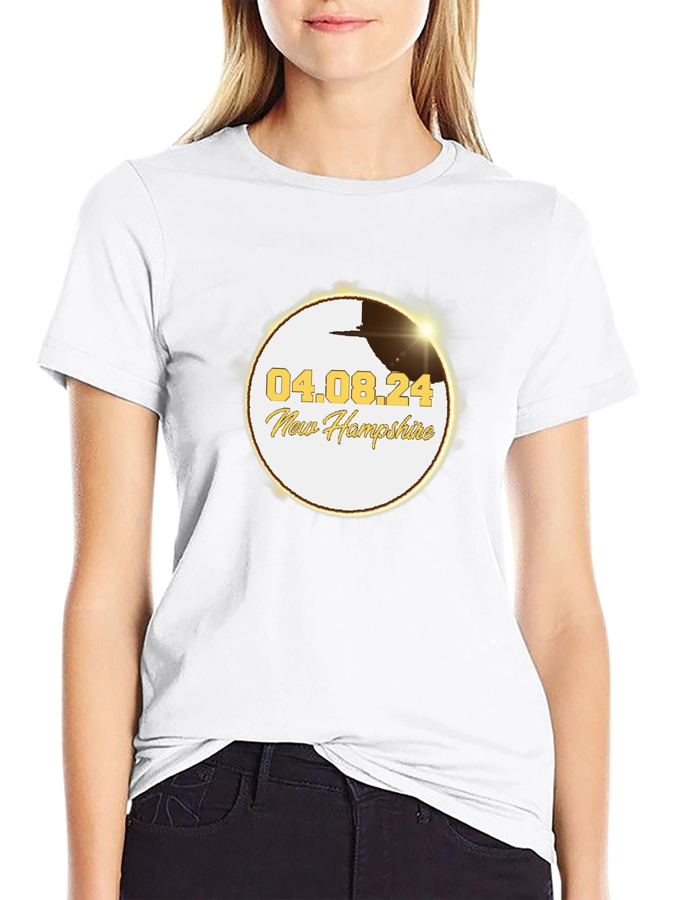 New Hampshire Eclipse T-Shirt 04.08.24