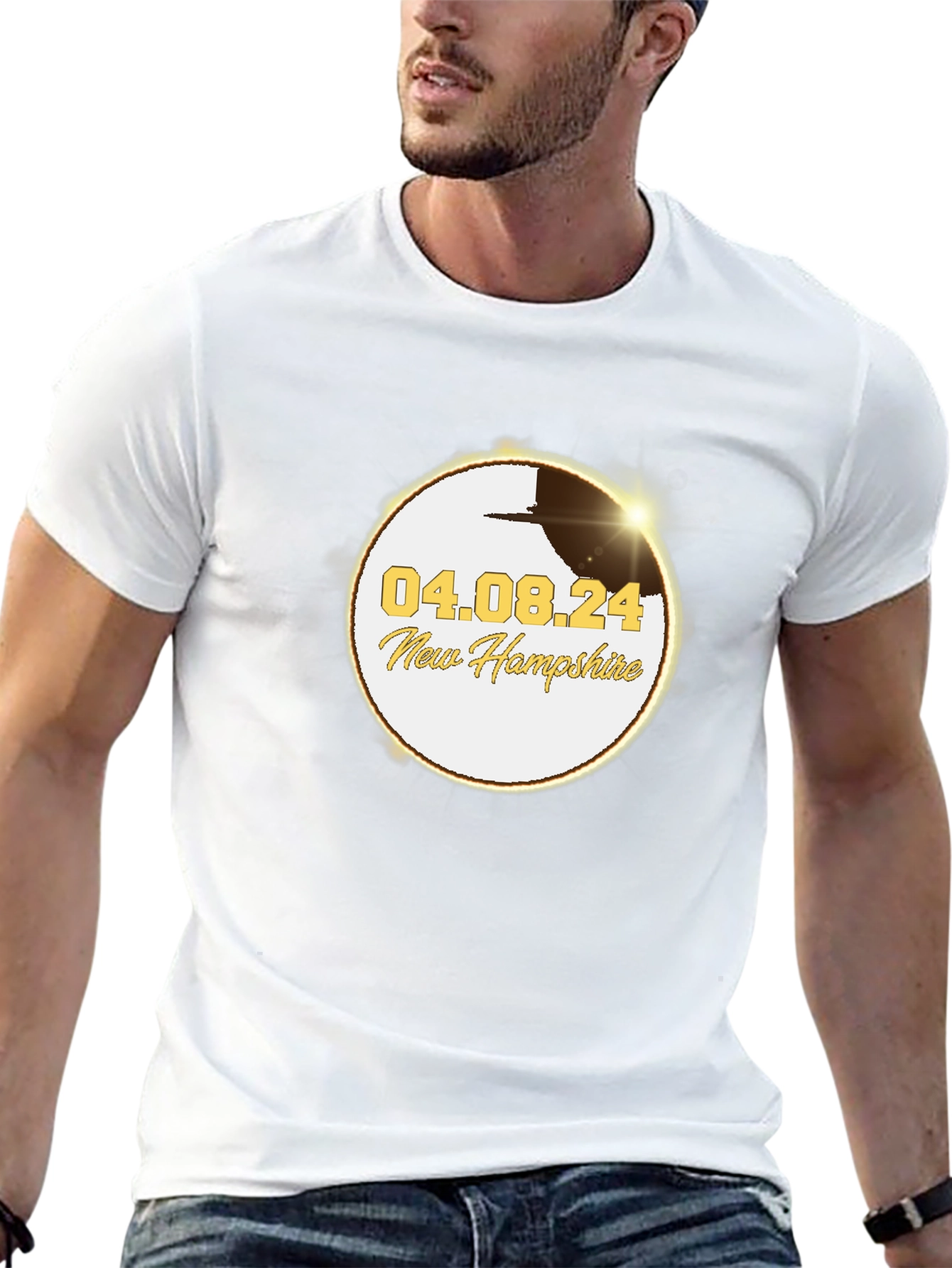 New Hampshire Eclipse T-Shirt 04.08.24