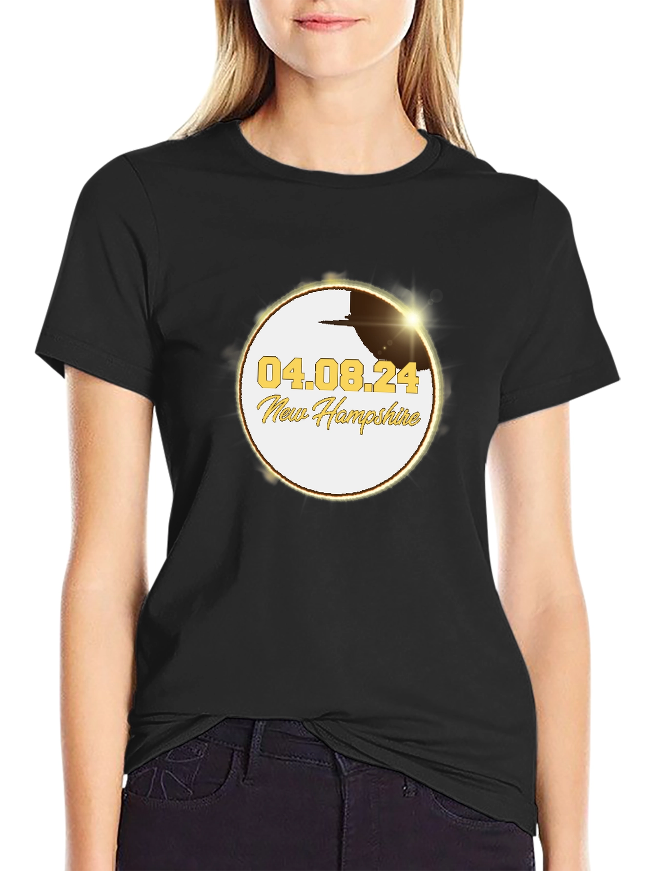 New Hampshire Eclipse T-Shirt 04.08.24