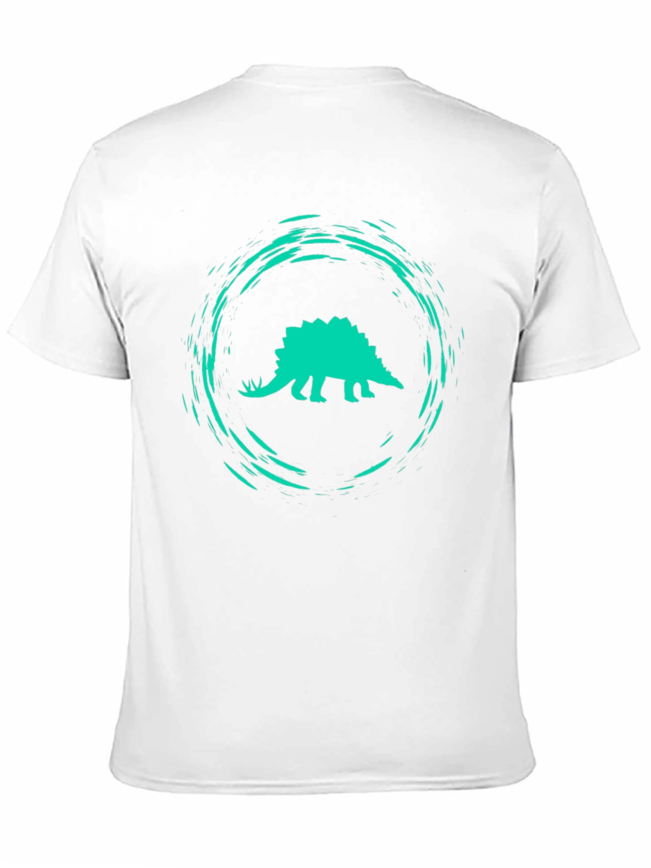 Dino Splash Graphic Tee - Black