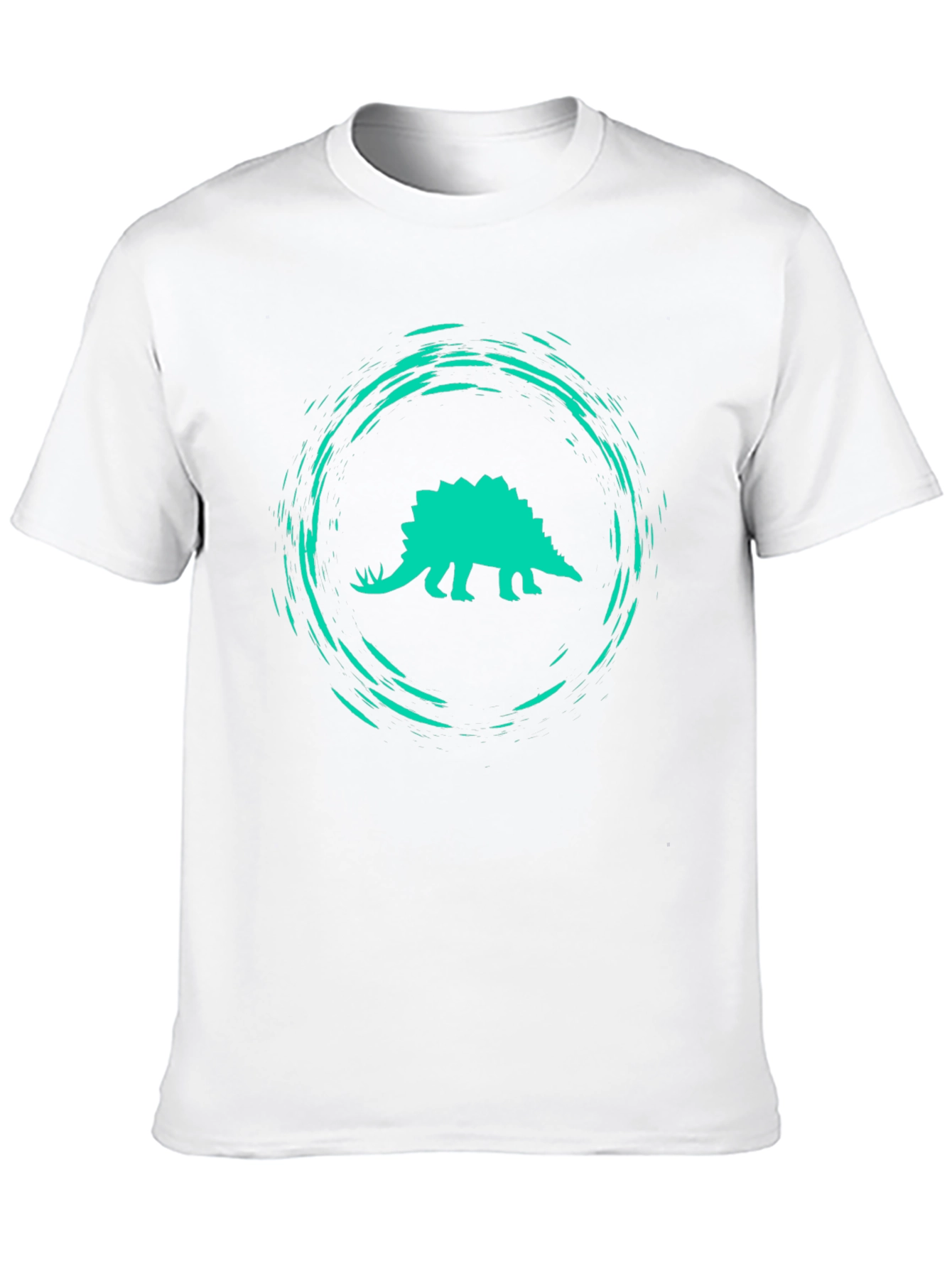 Dino Splash Graphic Tee - Black