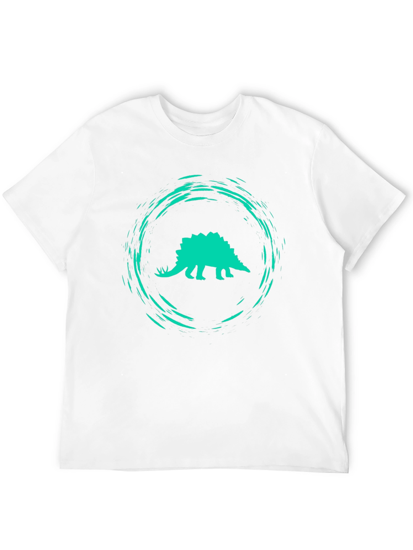 Dino Splash Graphic Tee - Black