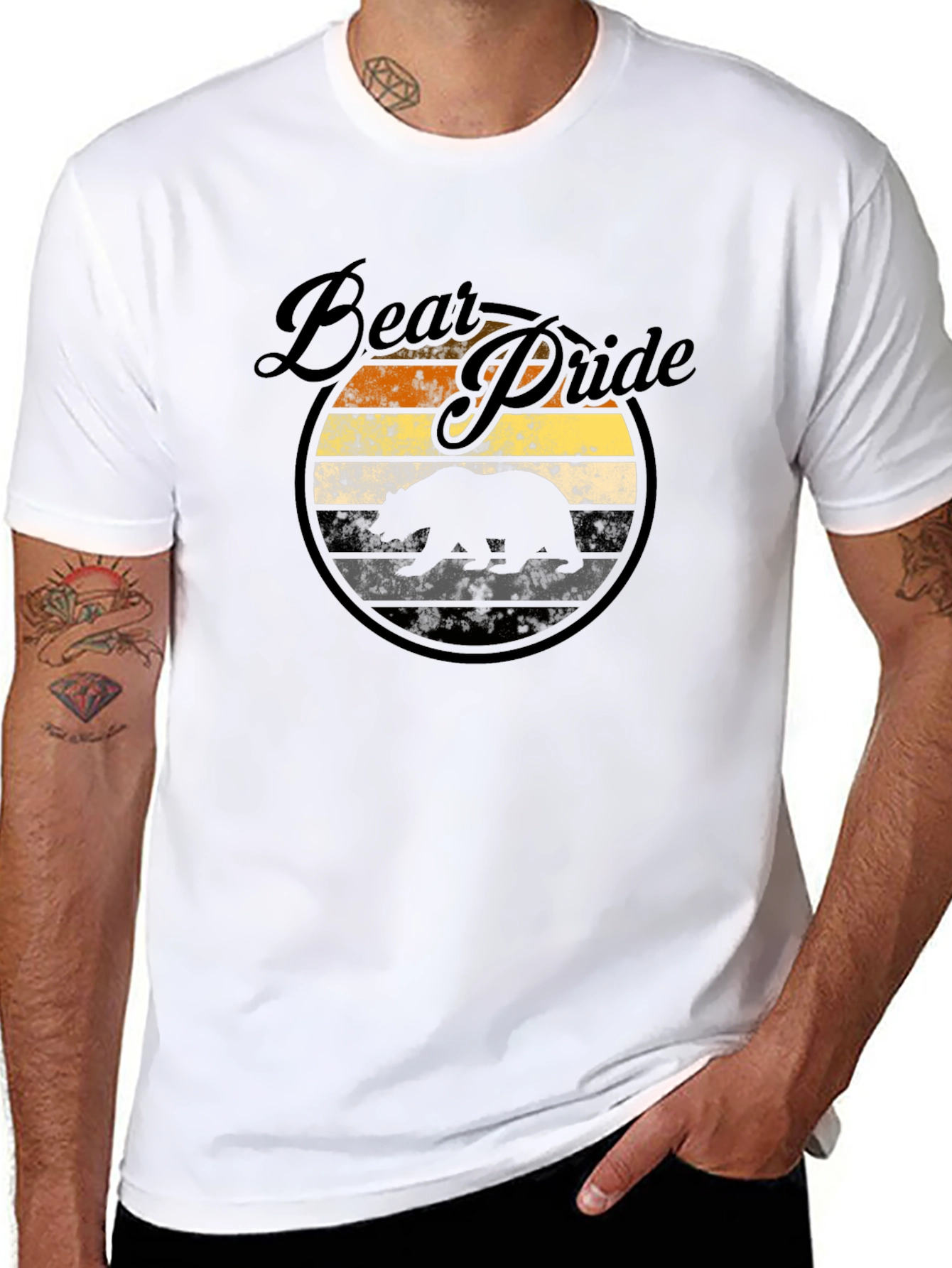 Bear Pride T-Shirt - LGBTQ+ Apparel