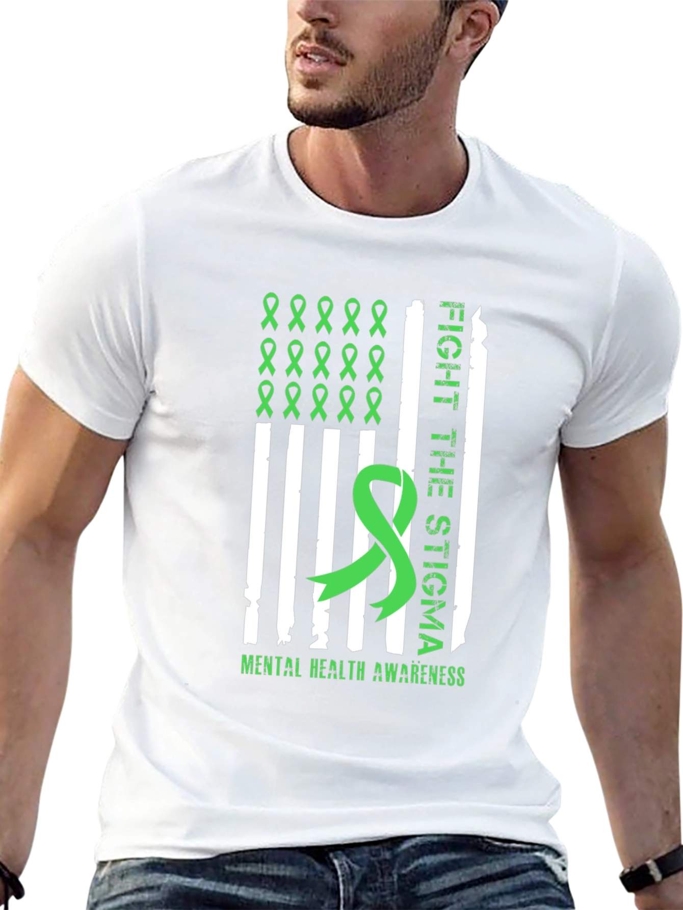 Mental Health Awareness Tee - Fight the Stigma