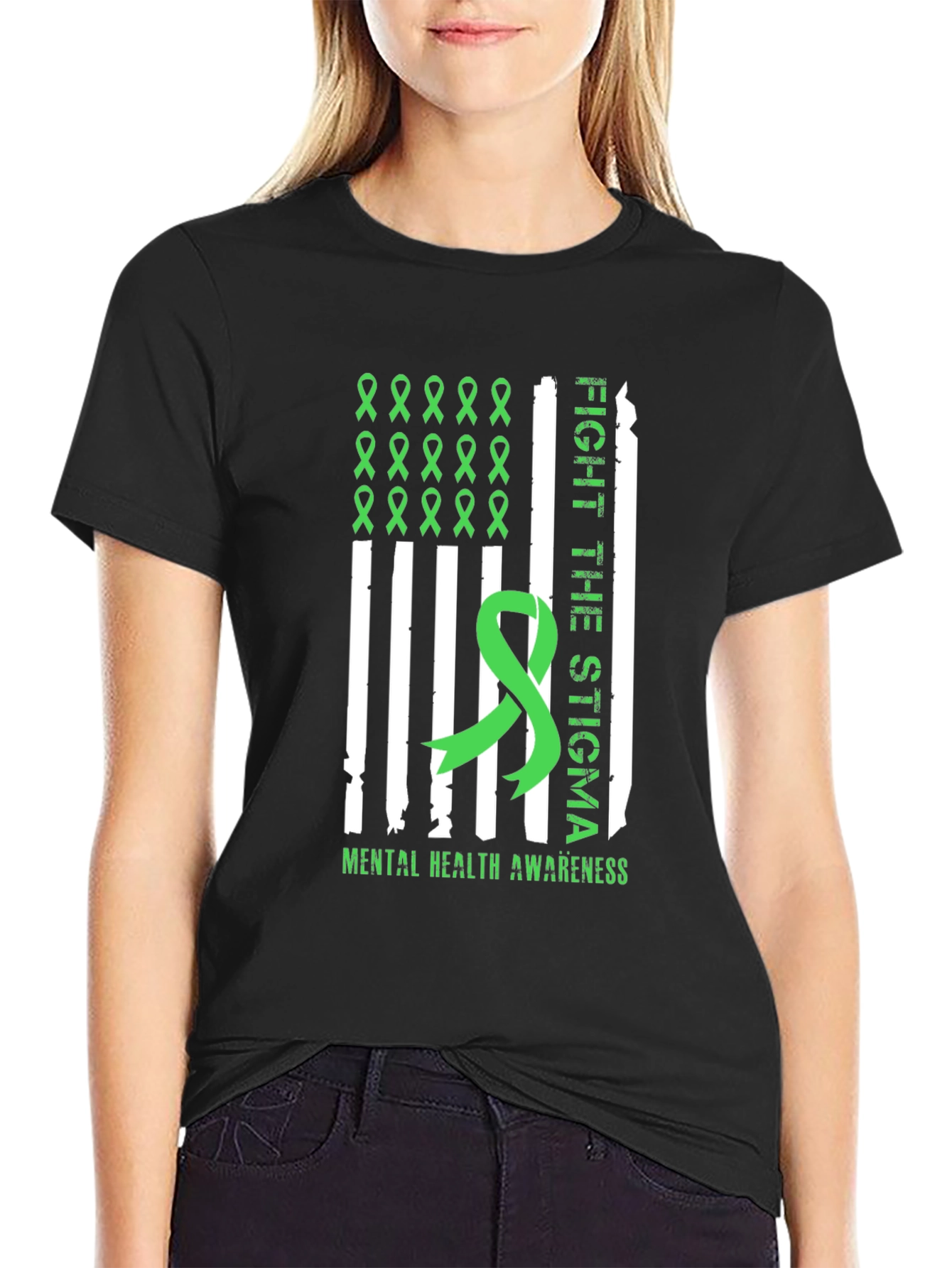 Mental Health Awareness Tee - Fight the Stigma