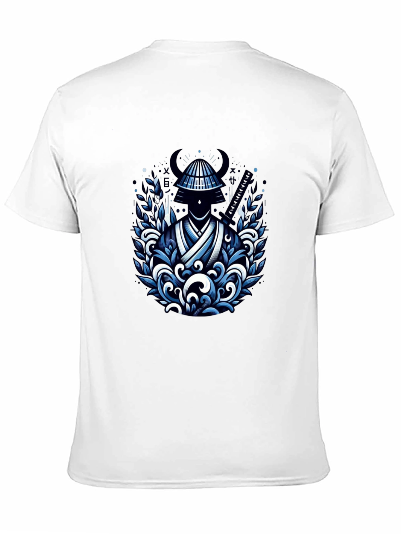 Samurai Warrior Graphic Tee - Cool Design