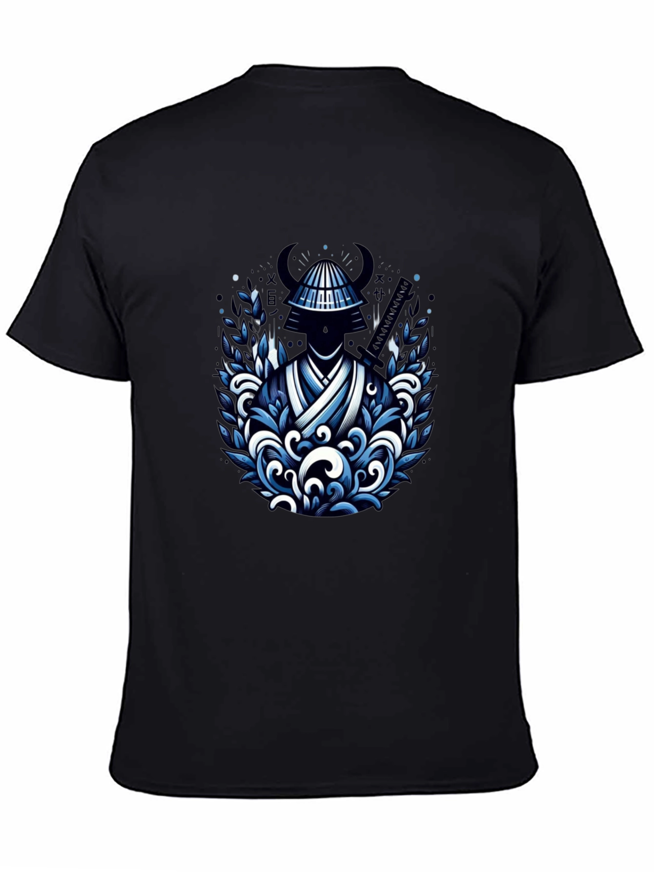 Samurai Warrior Graphic Tee - Cool Design