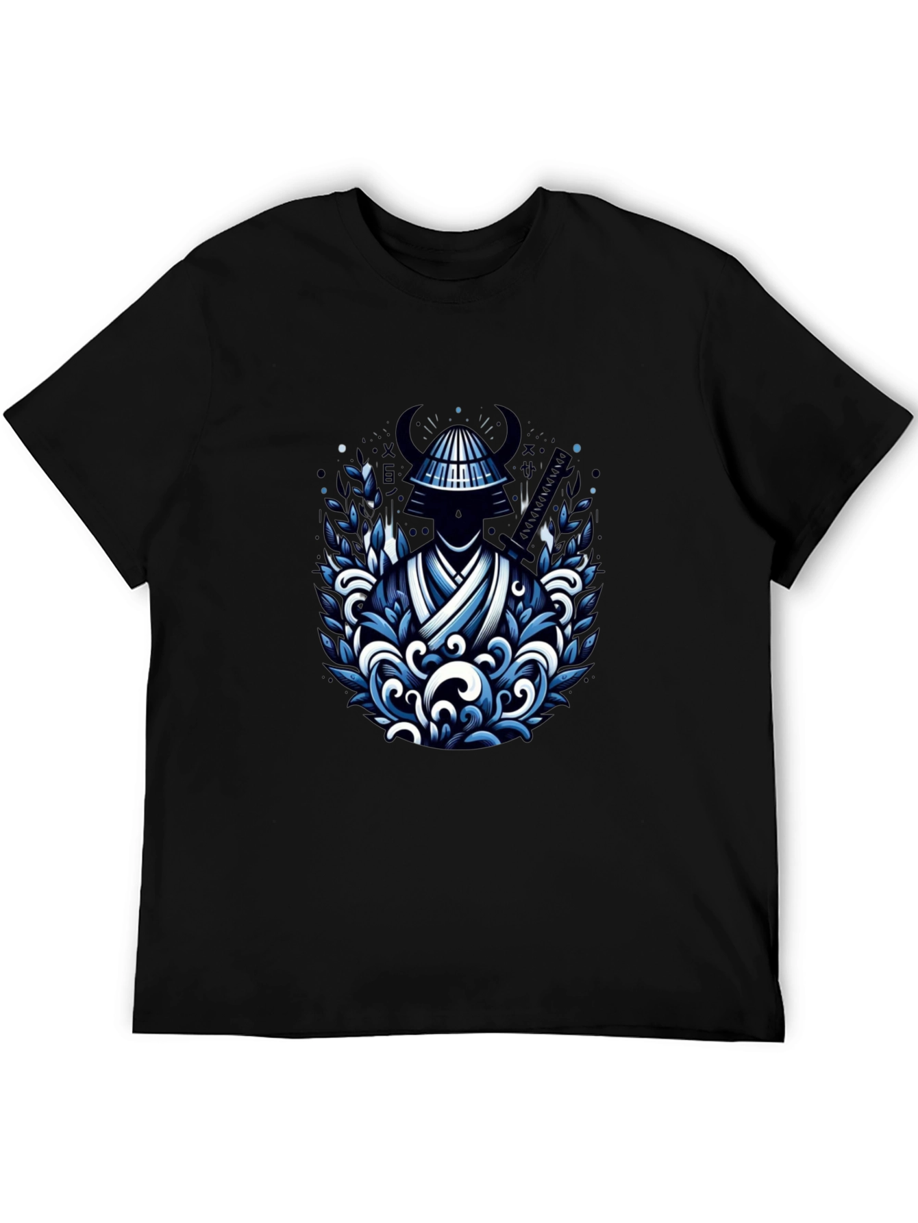 Samurai Warrior Graphic Tee - Cool Design