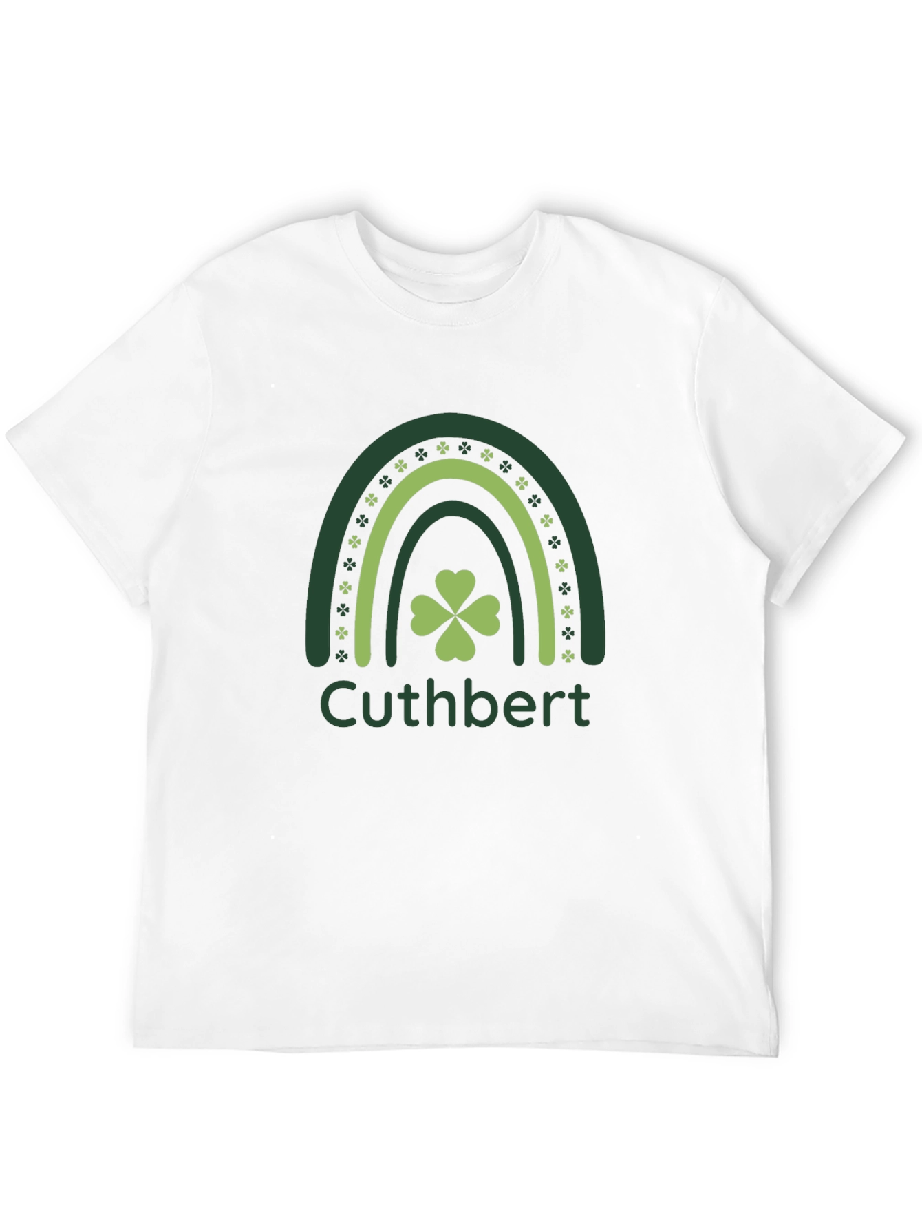 Cuthbert St. Patricks Day Rainbow T-Shirt