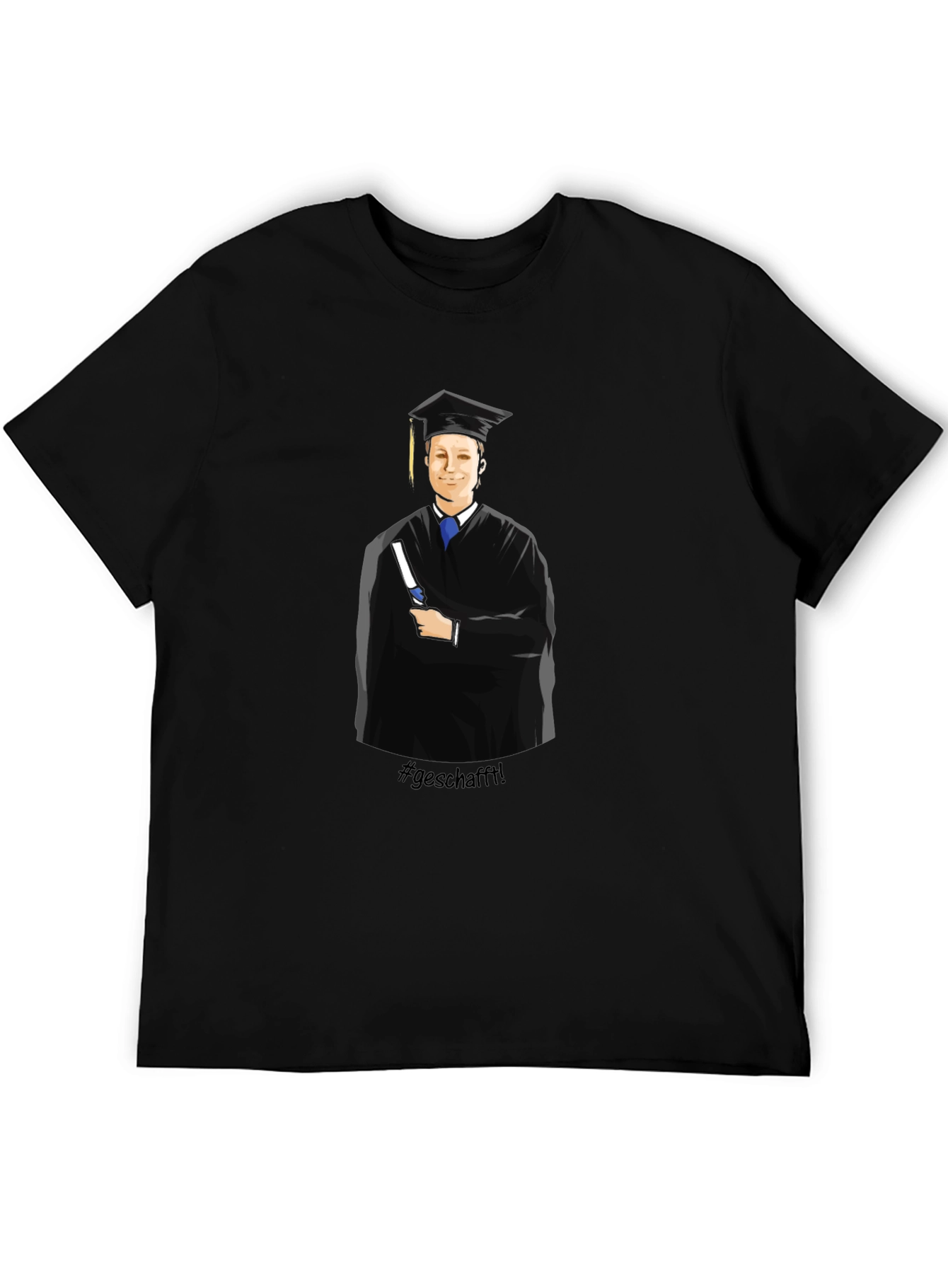 Graduation T-Shirt - #geschafft!
